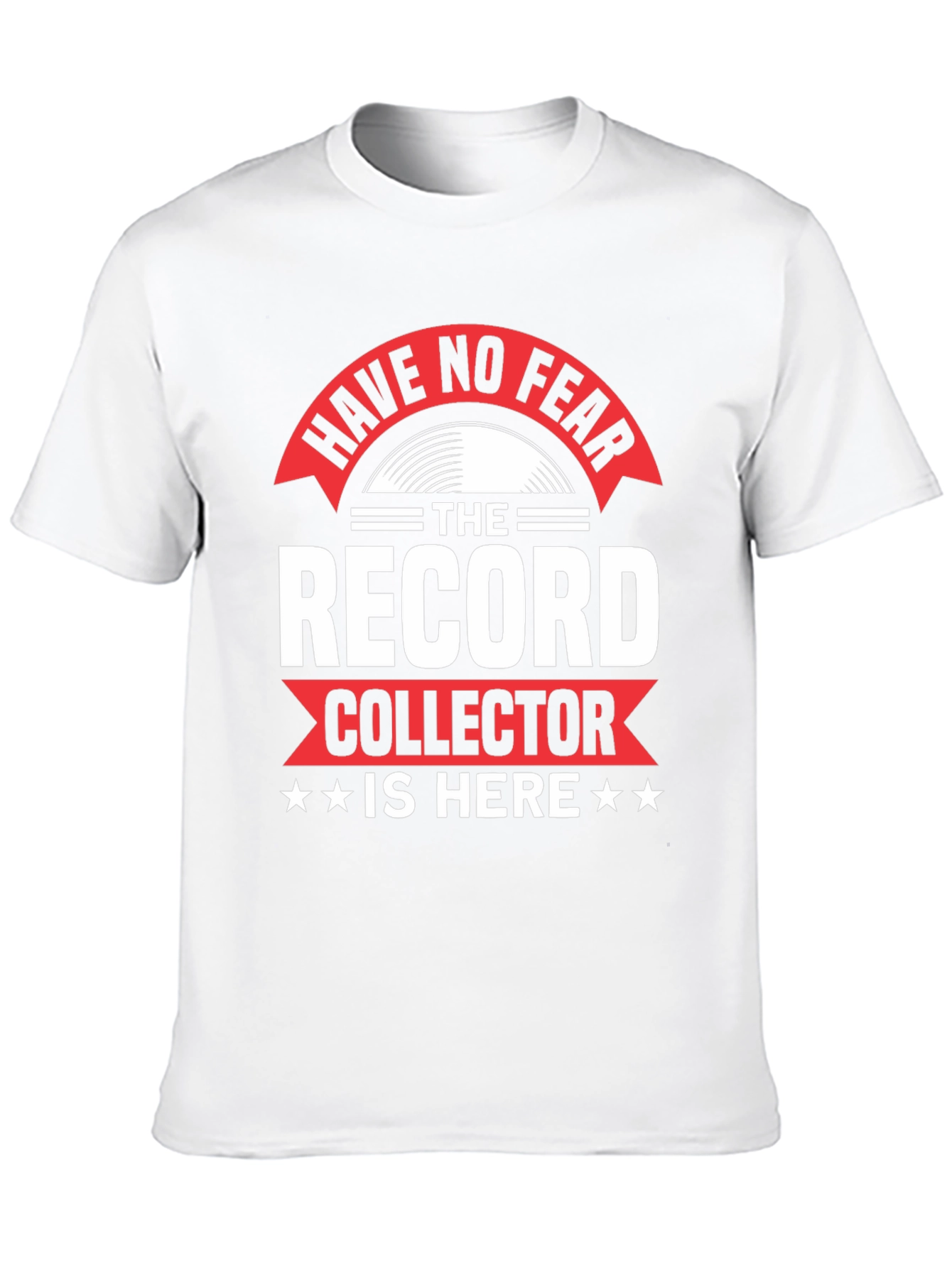 Black Have No Fear Record Collector Graphic T-Shirt view 10