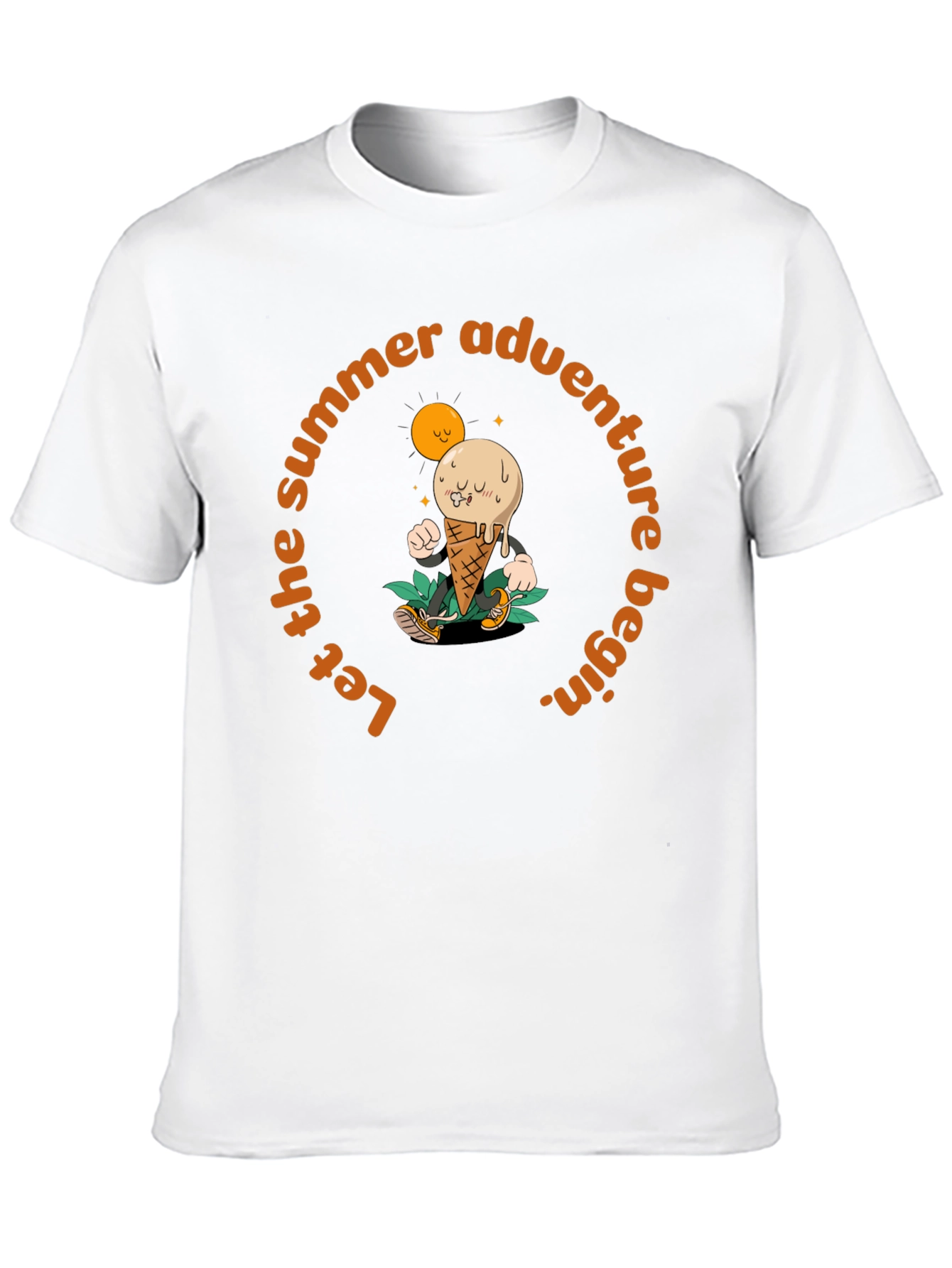 Black Summer Adventure Black T-Shirt view 10