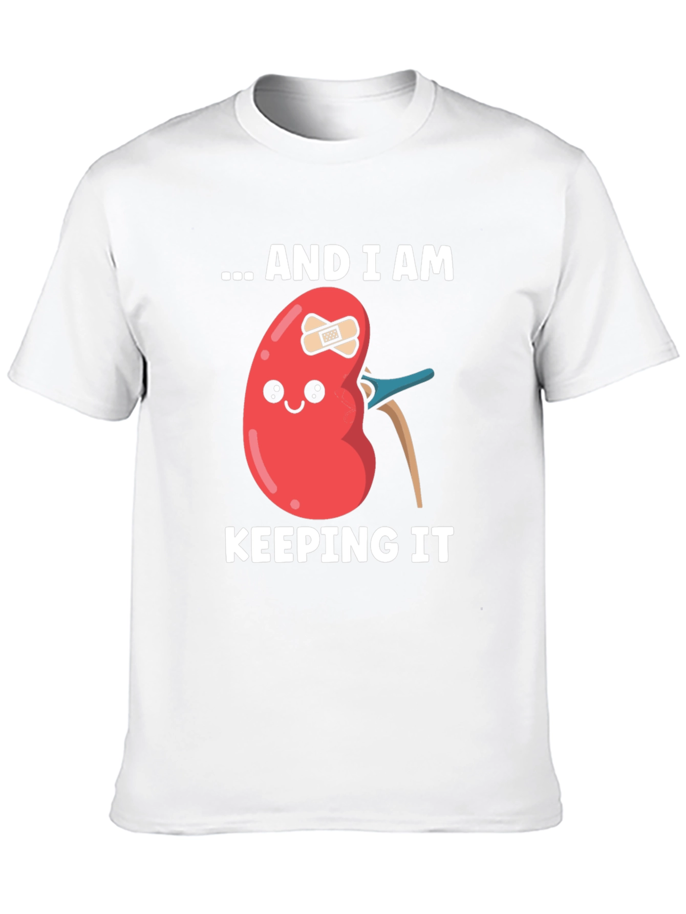 Black Funny Kidney Tee - Keeping It T-Shirt view 10