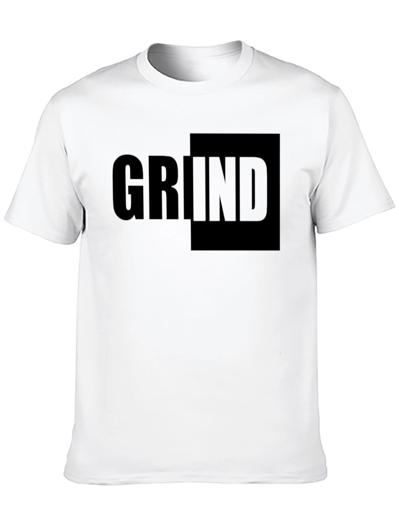 Black Men's Black Grind Graphic T-Shirt view 10