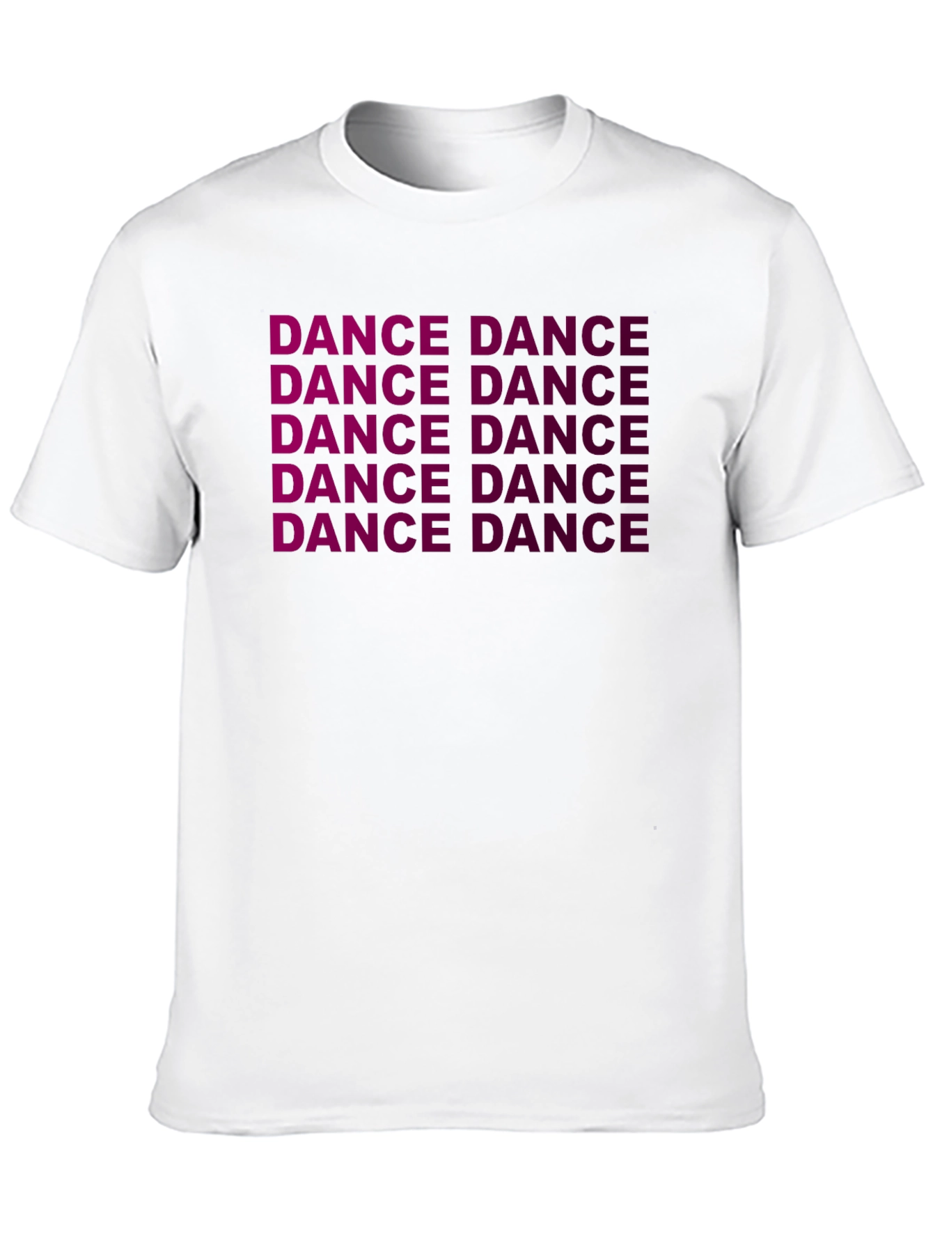Black Dance Repeat Graphic Tee - Stylish Unisex T-Shirt view 10