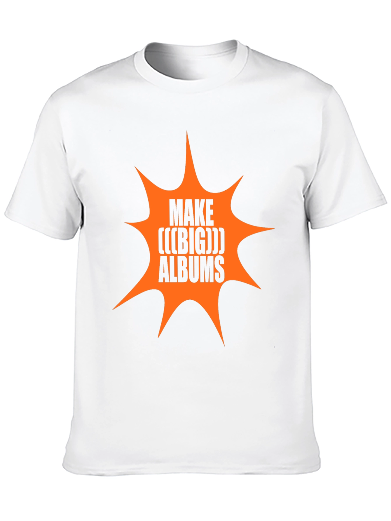 Black Make (((Big))) Albums Graphic T-Shirt view 10