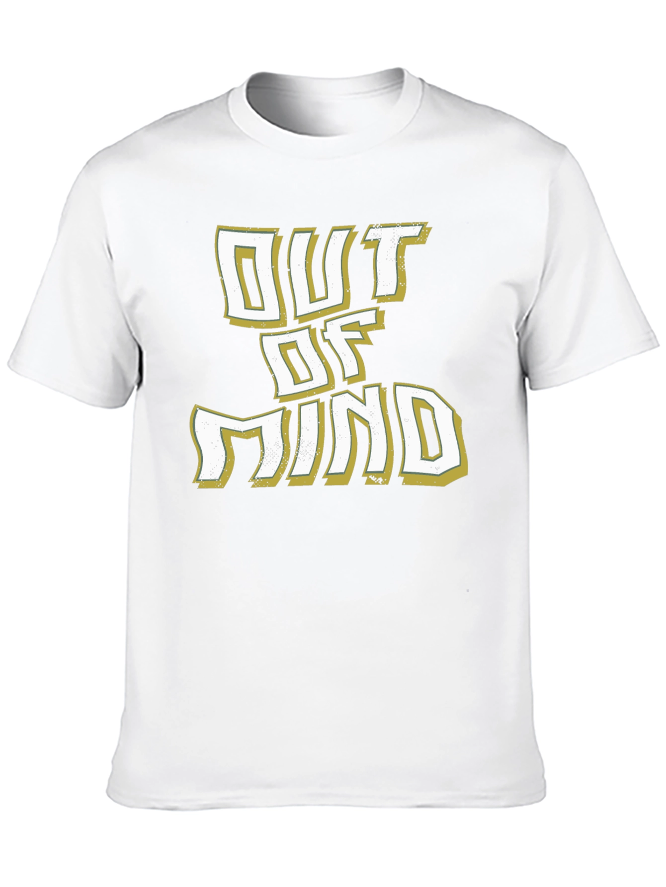 Black Out Of Mind Graphic Tee - Novelty Print T-Shirt view 10