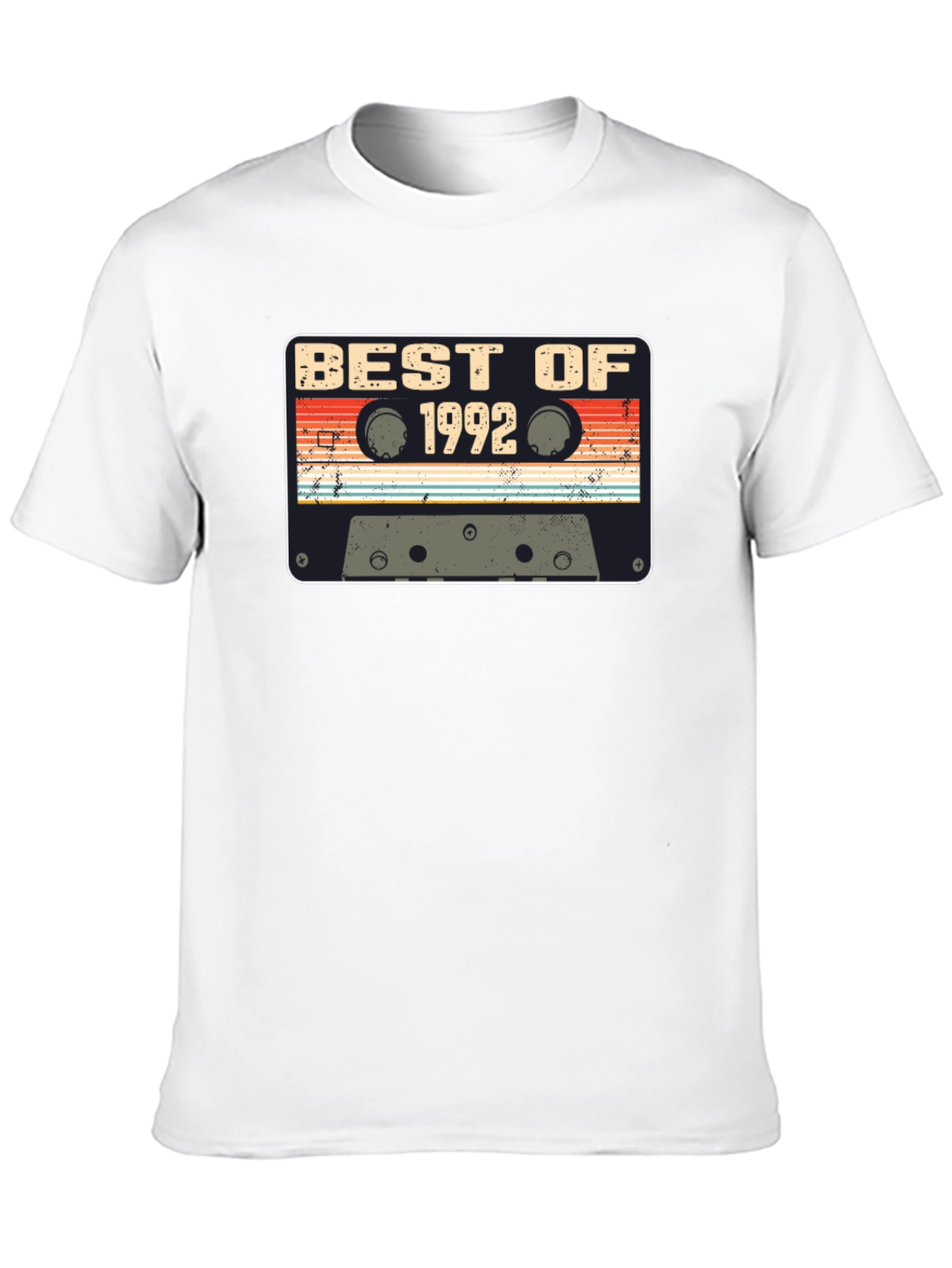 Black Best of 1992 Cassette Tape Graphic T-Shirt view 10