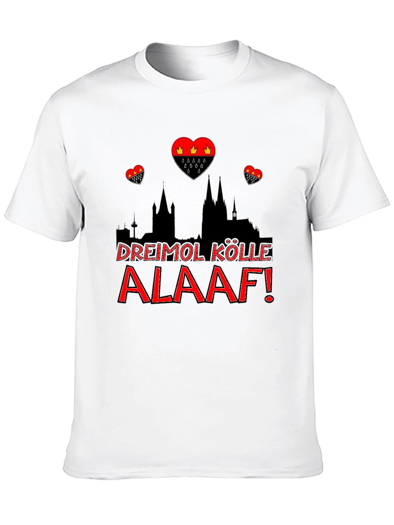 Köln Alaaf T-Shirt - City Skyline - 10