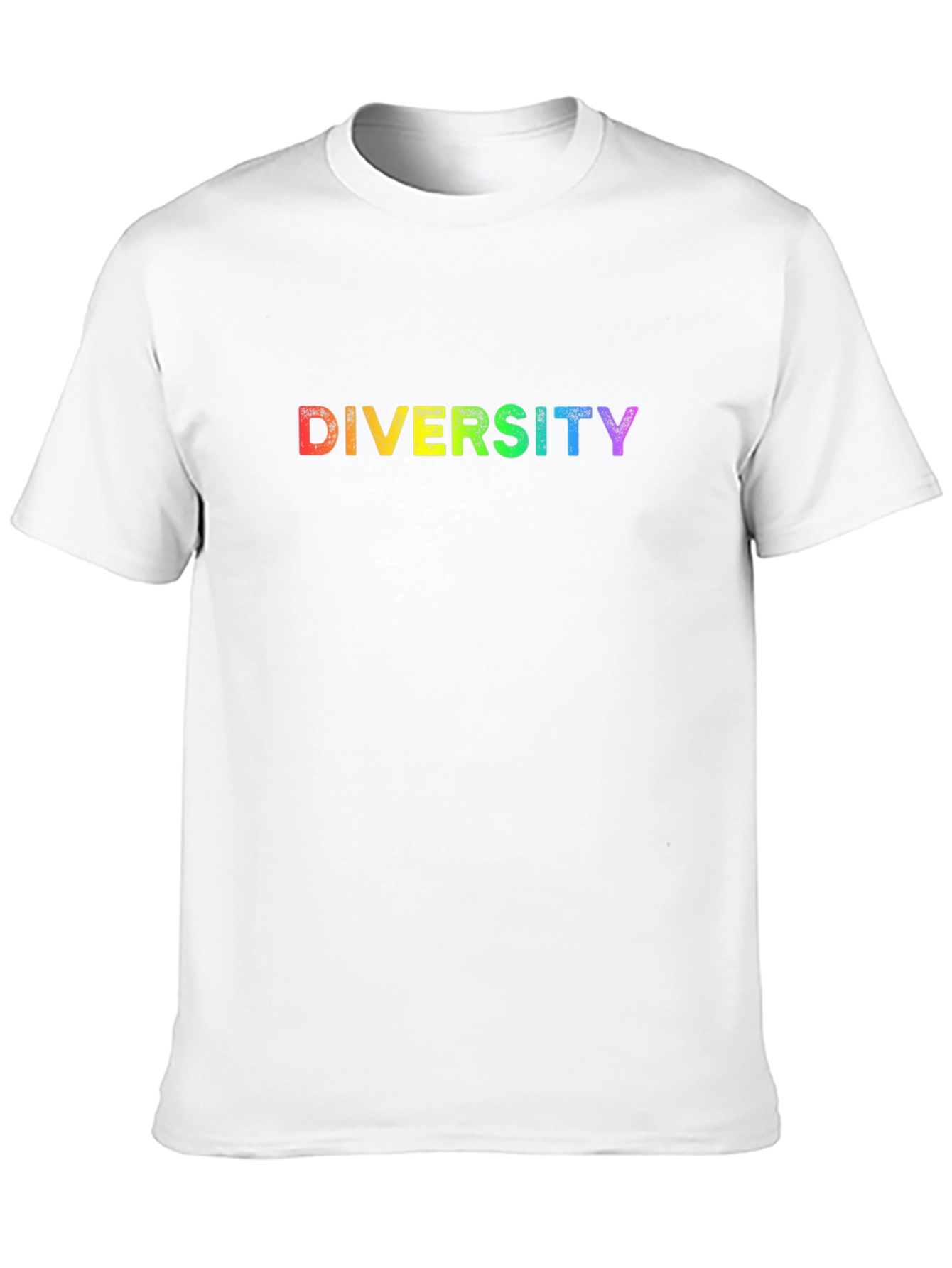 Black Diversity Rainbow T-Shirt - Black view 10