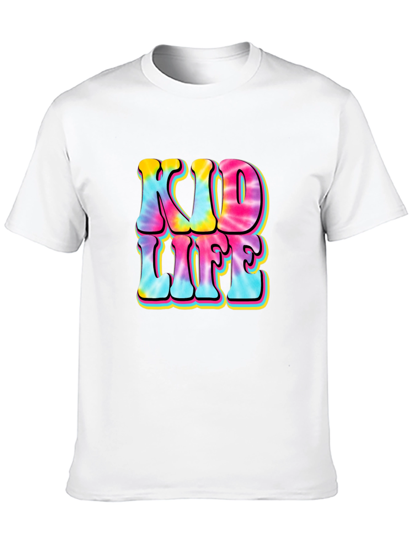 Black Kid Life Tie Dye Graphic Tee view 10