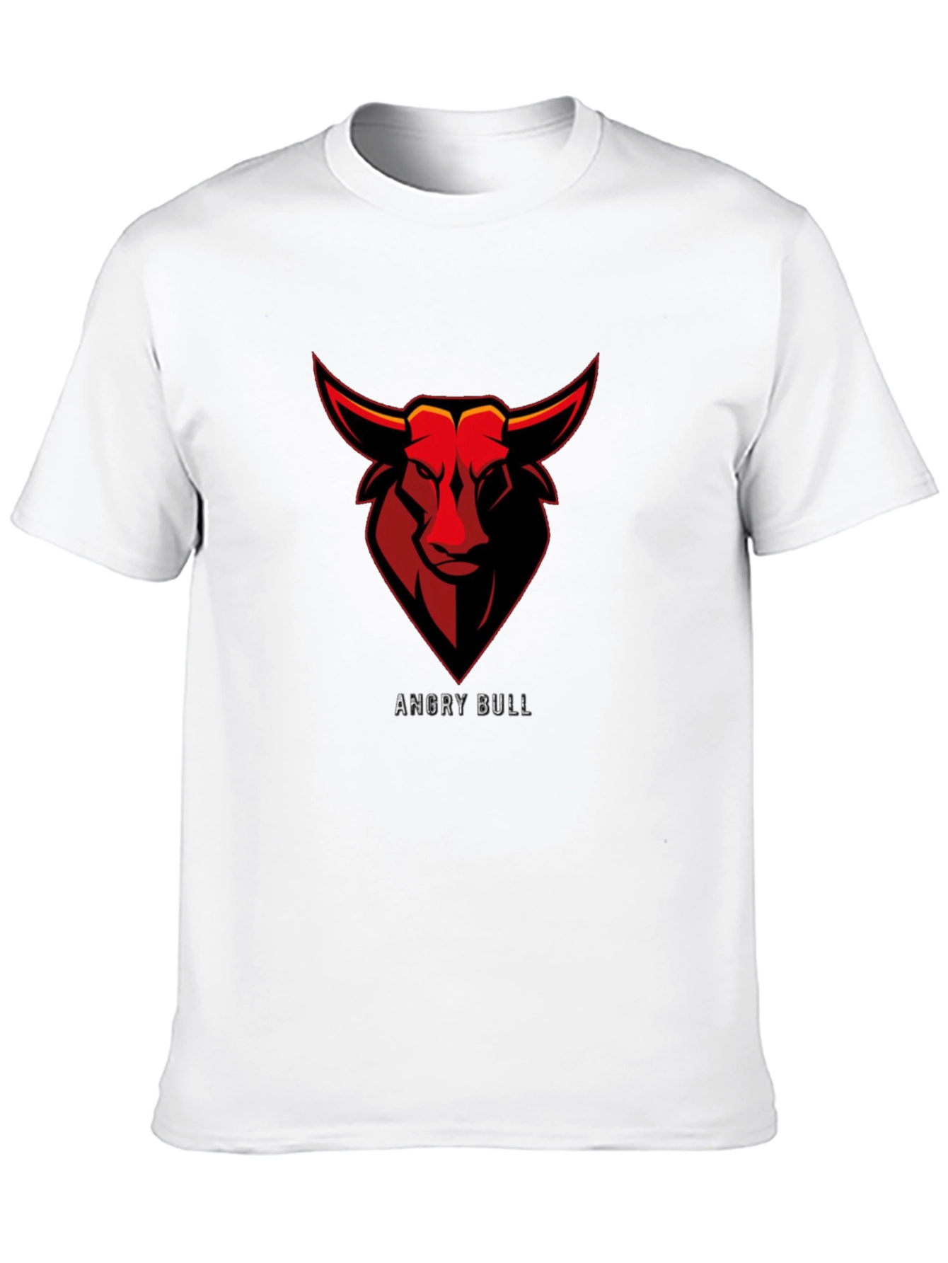 Black Angry Bull Graphic T-Shirt - Black - Men's view 10