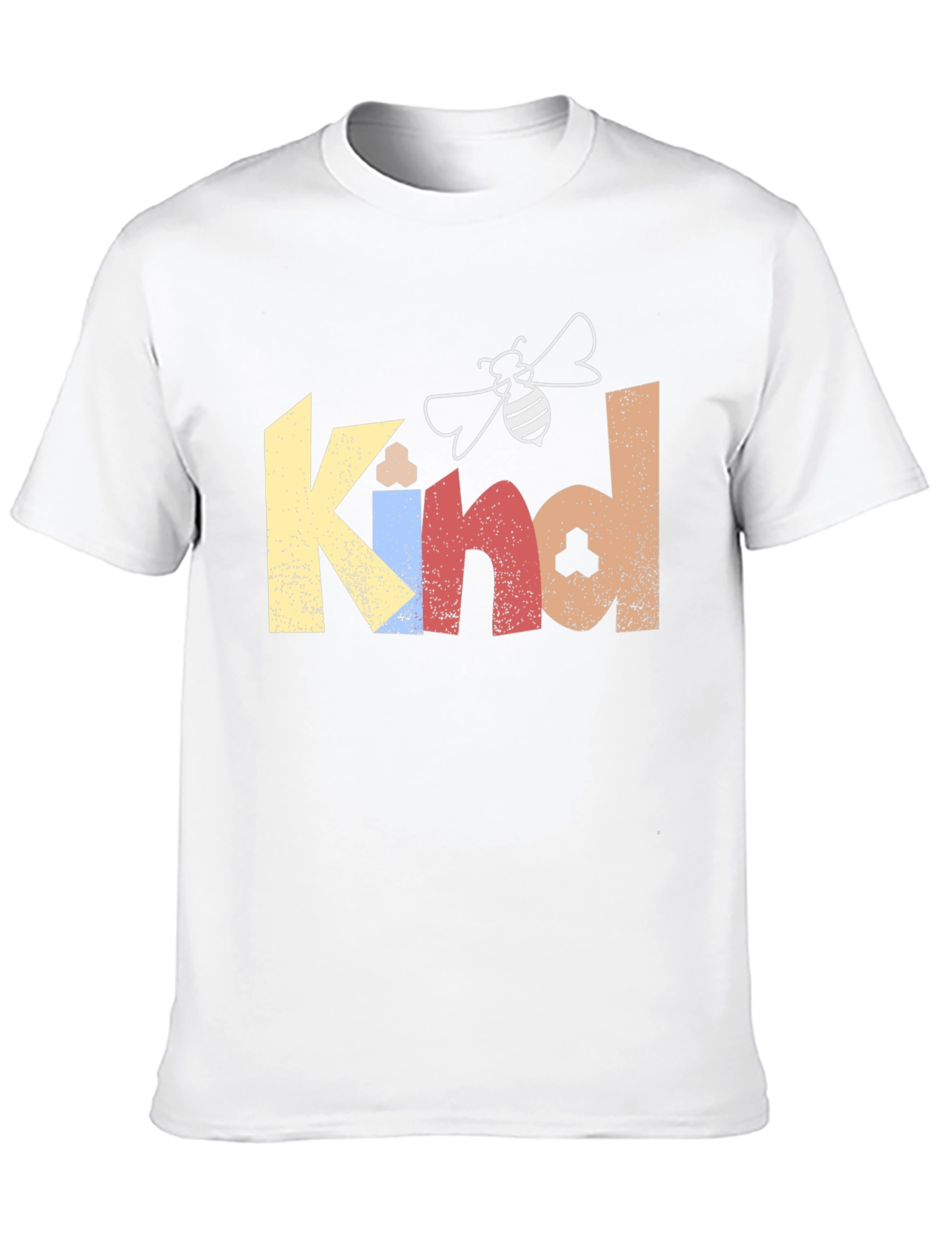 Black Be Kind T-Shirt - Bee Graphic Tee -  Motivational Shirt view 10