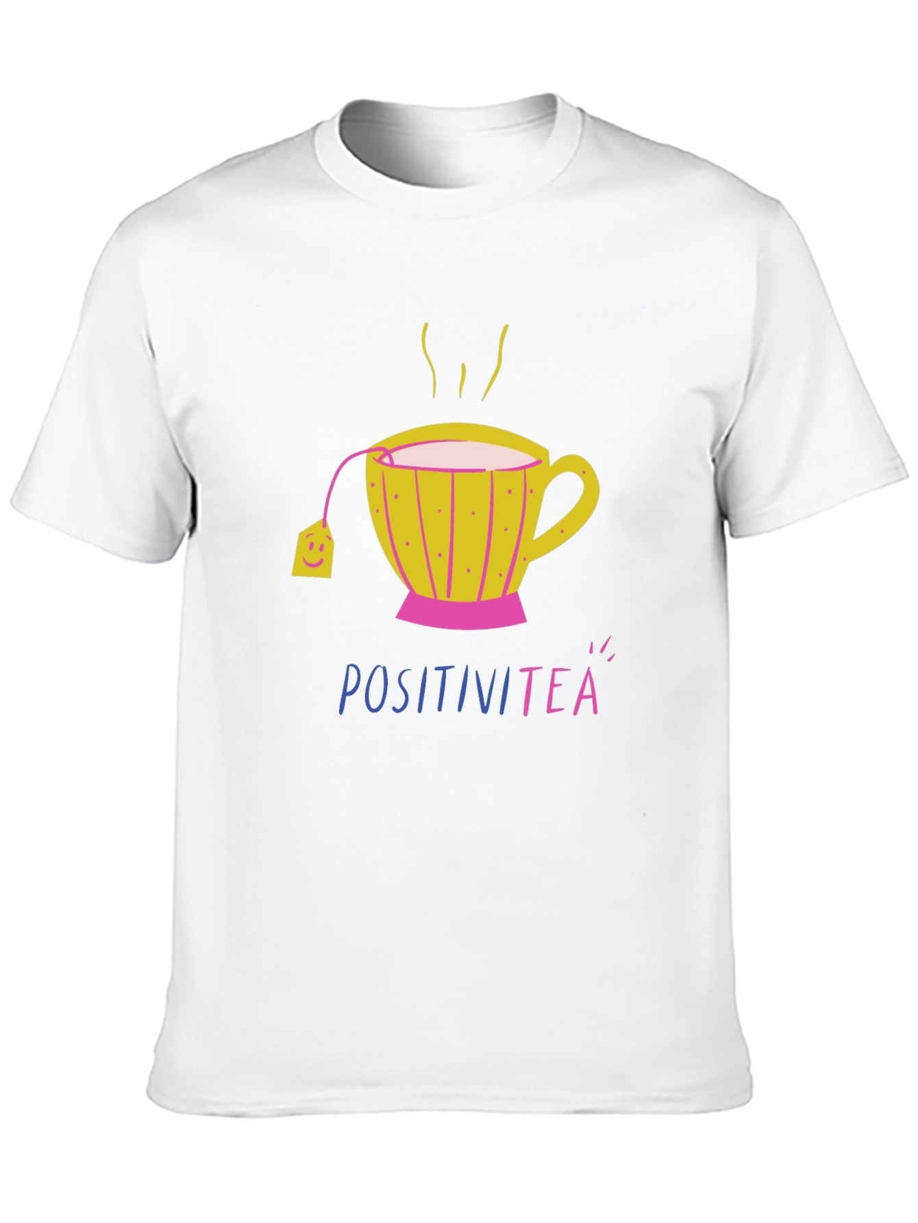Black PositiviTEA Graphic T-Shirt - Black, Short Sleeve view 10