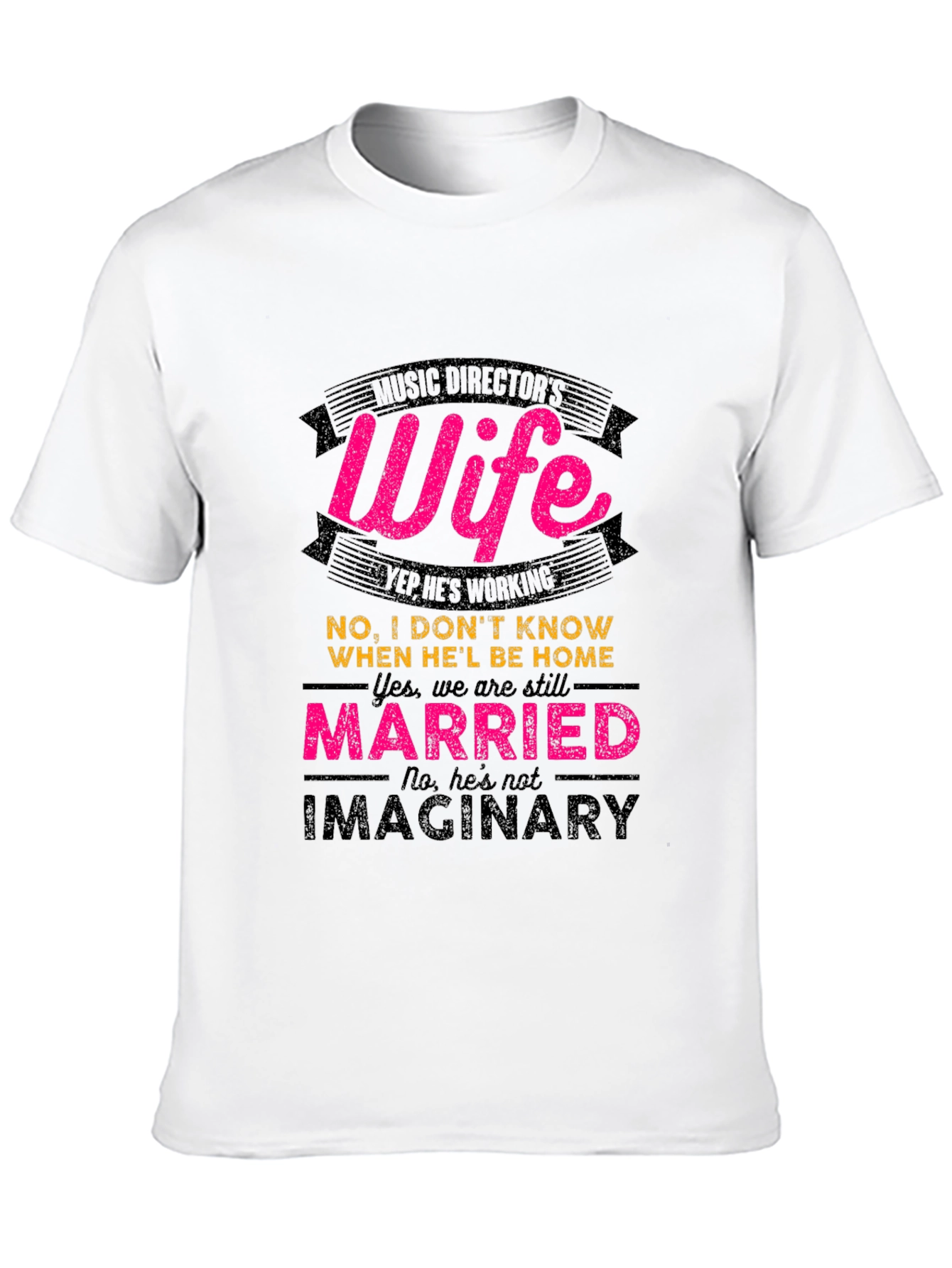 Black Music Director's Wife T-Shirt view 10