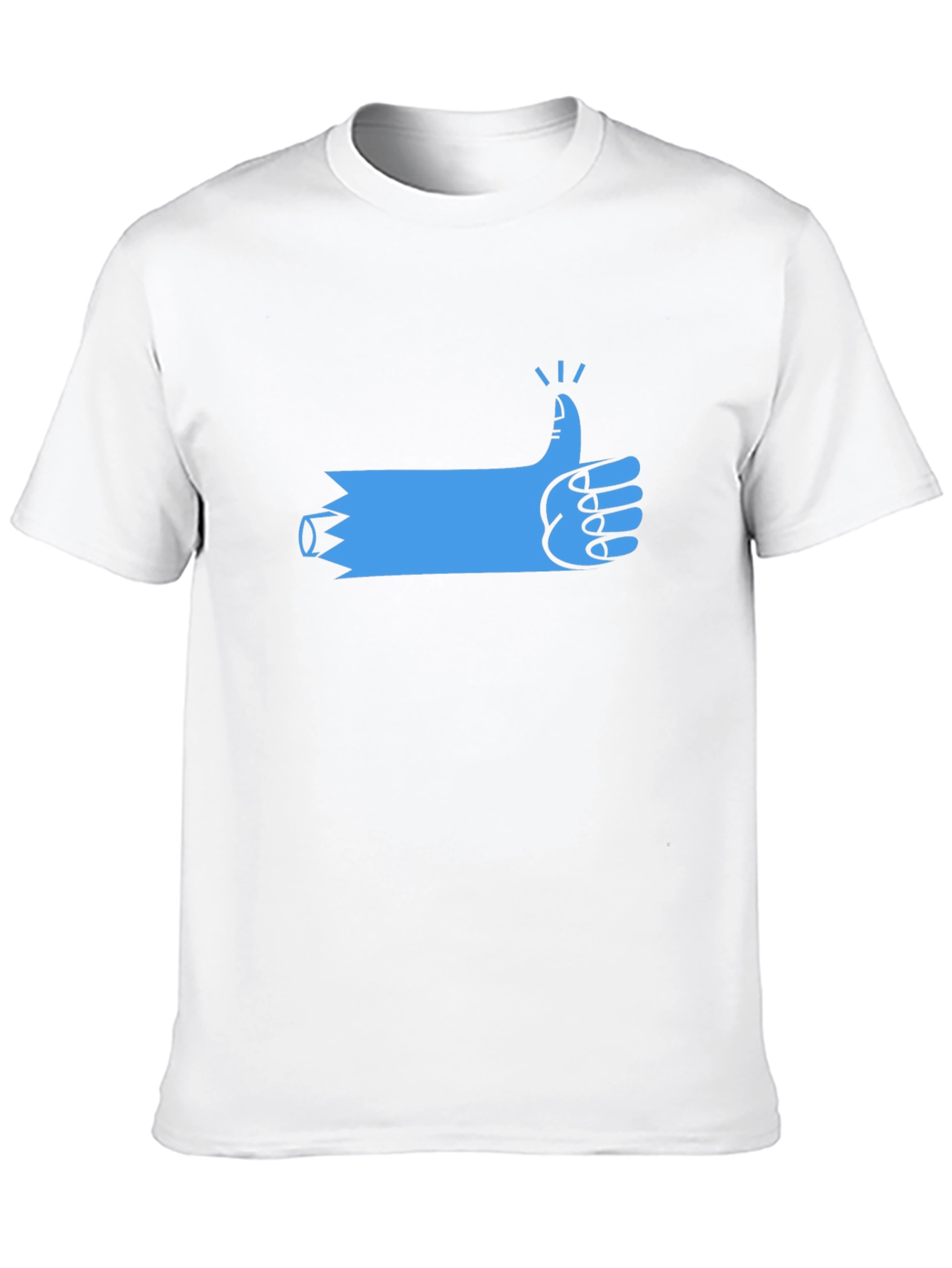 Black Thumbs Up Graphic T-Shirt - Black view 10