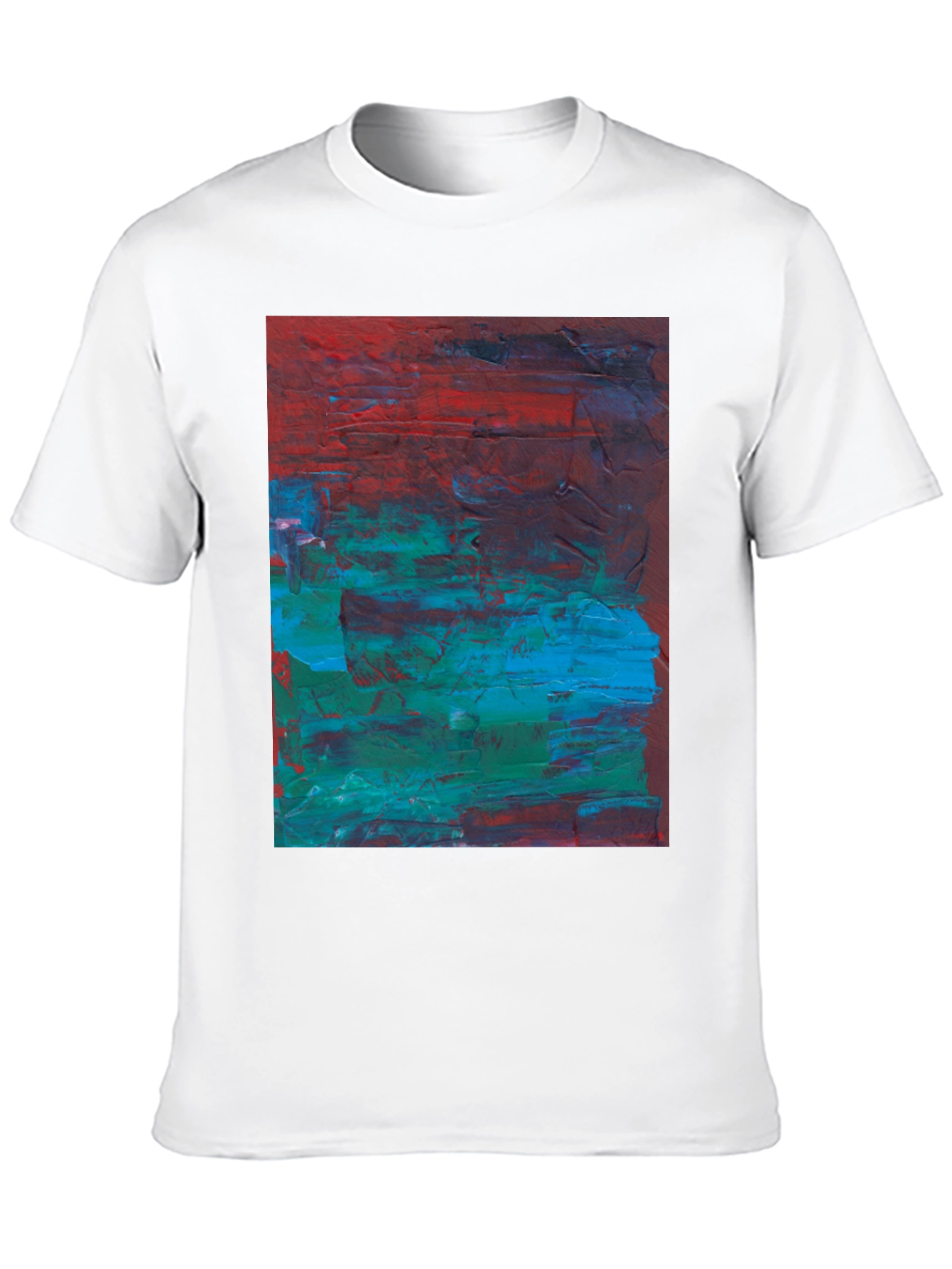 Black Abstract Art Tee - Bold & Unique Style view 10