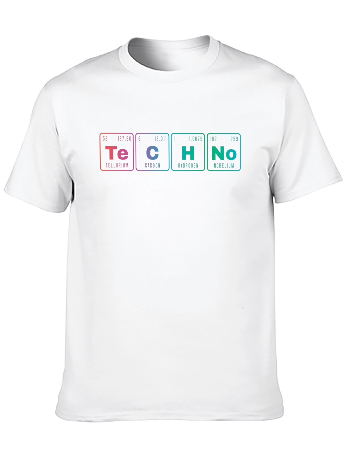 Techno Elements T-Shirt - Periodic Table Rave Tee - 10
