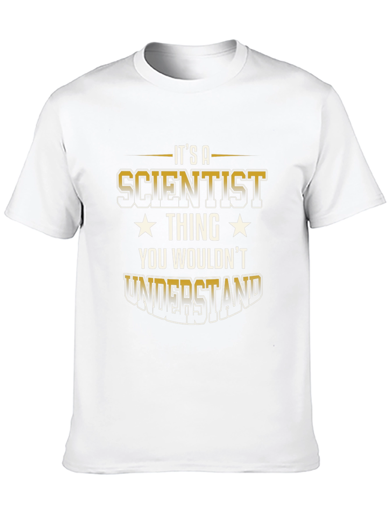 Black Scientist Thing T-Shirt - You Wouldn't Understand view 10
