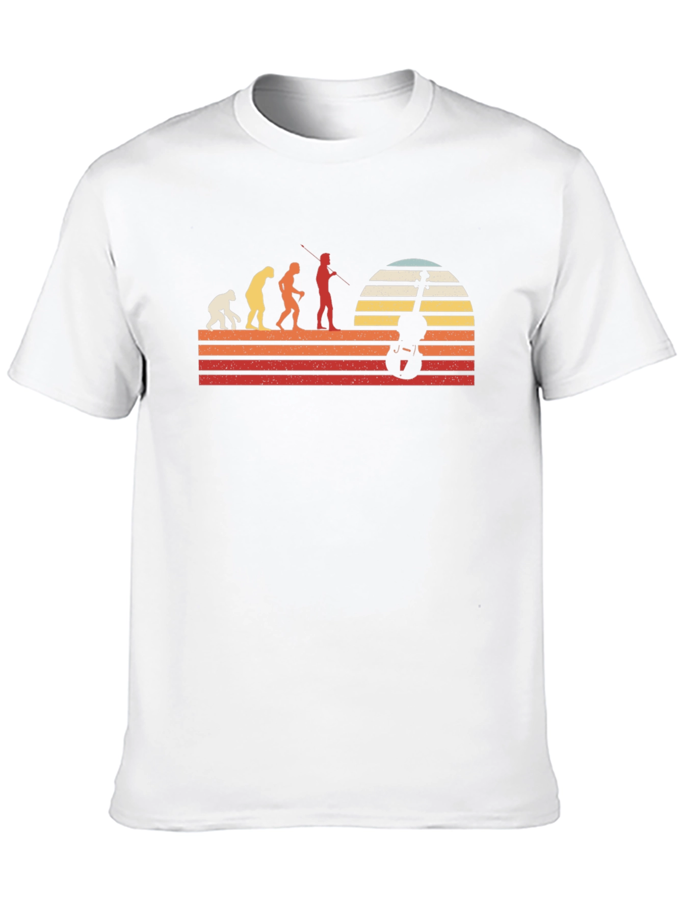 Black Evolution of Violinist Black T-Shirt view 10