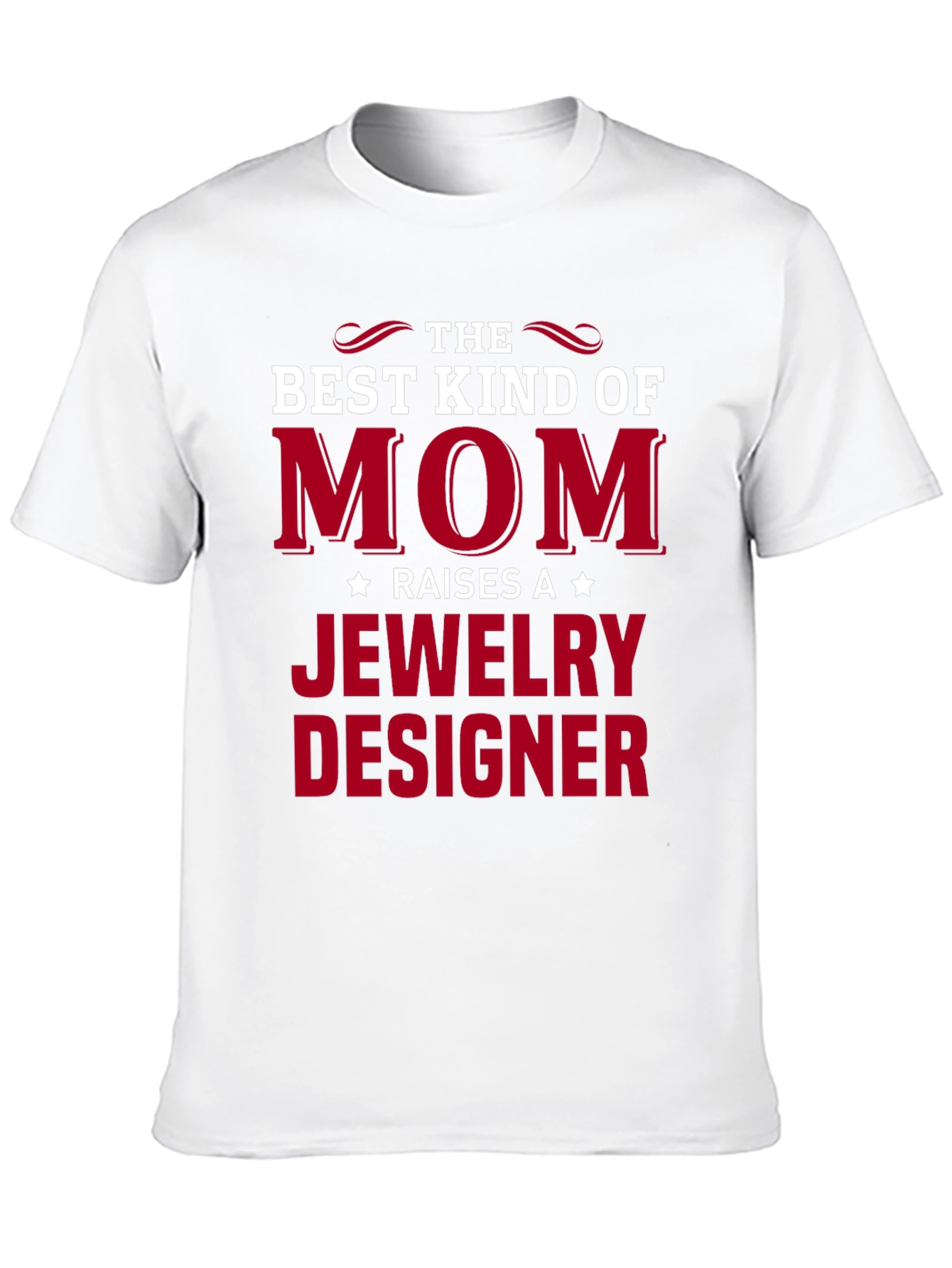 Black Best Kind of Mom Jewelry Designer T-Shirt view 10