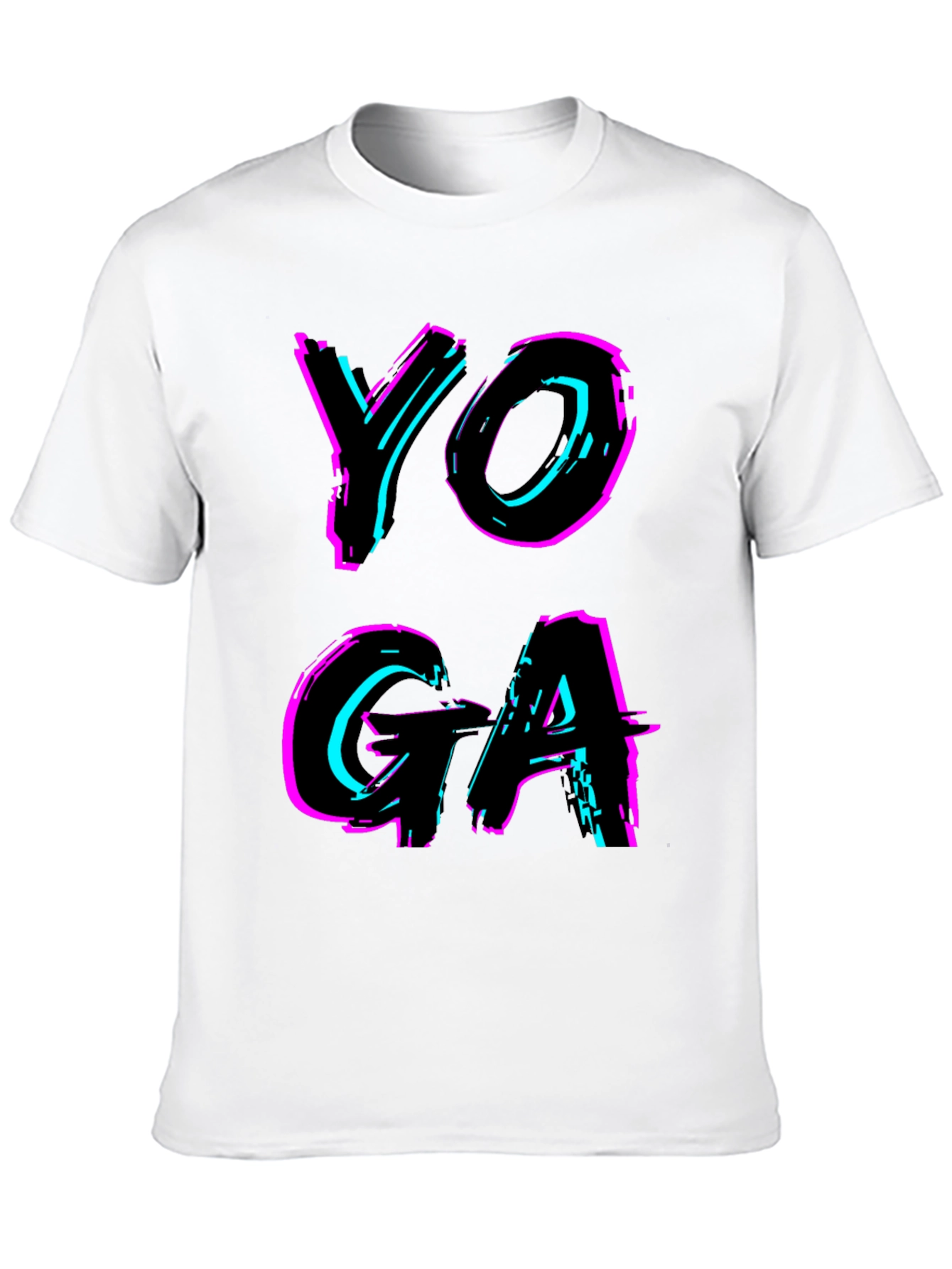 Yoga Glitch Tee - Stylish Fitness Apparel - 10
