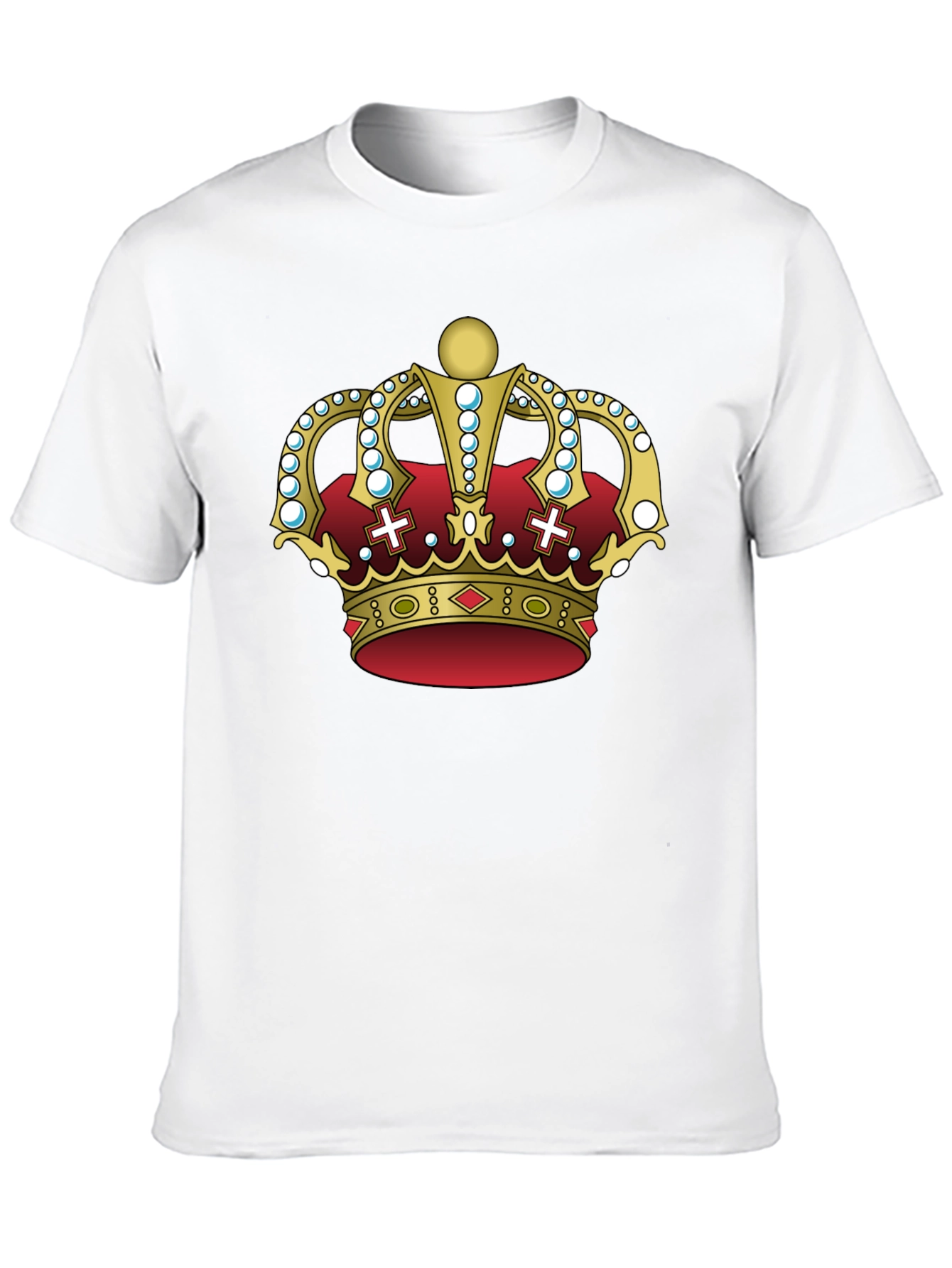 Black Royal Crown Graphic T-Shirt - Regal Style view 10