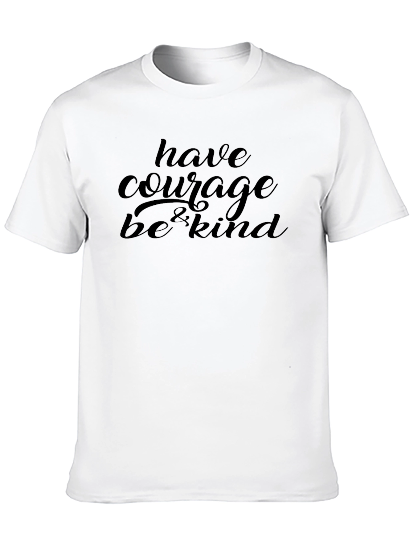 Black Courage & Kindness Black Graphic Tee view 10