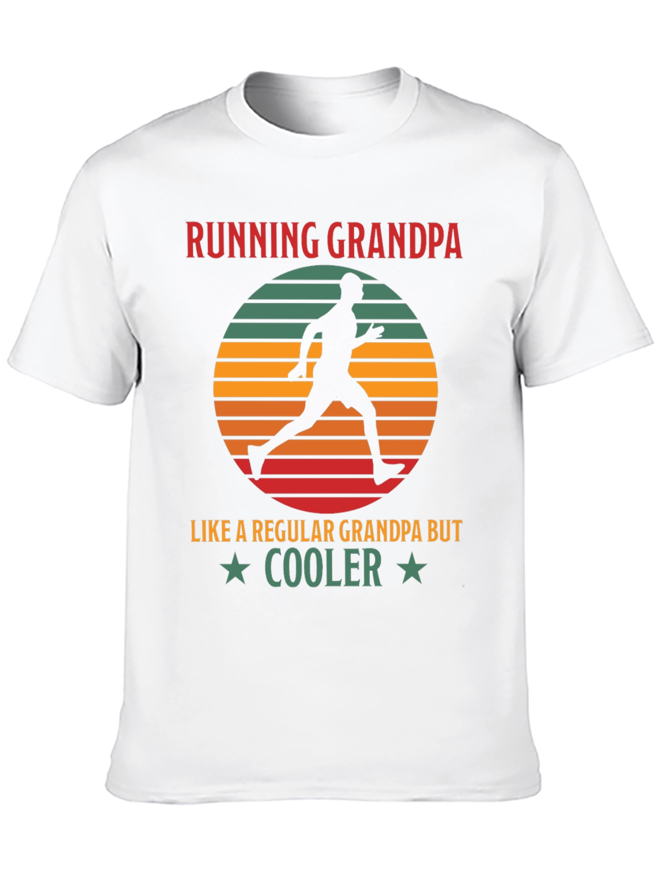 Running Grandpa T-Shirt - Cool Grandpa Gift - 10