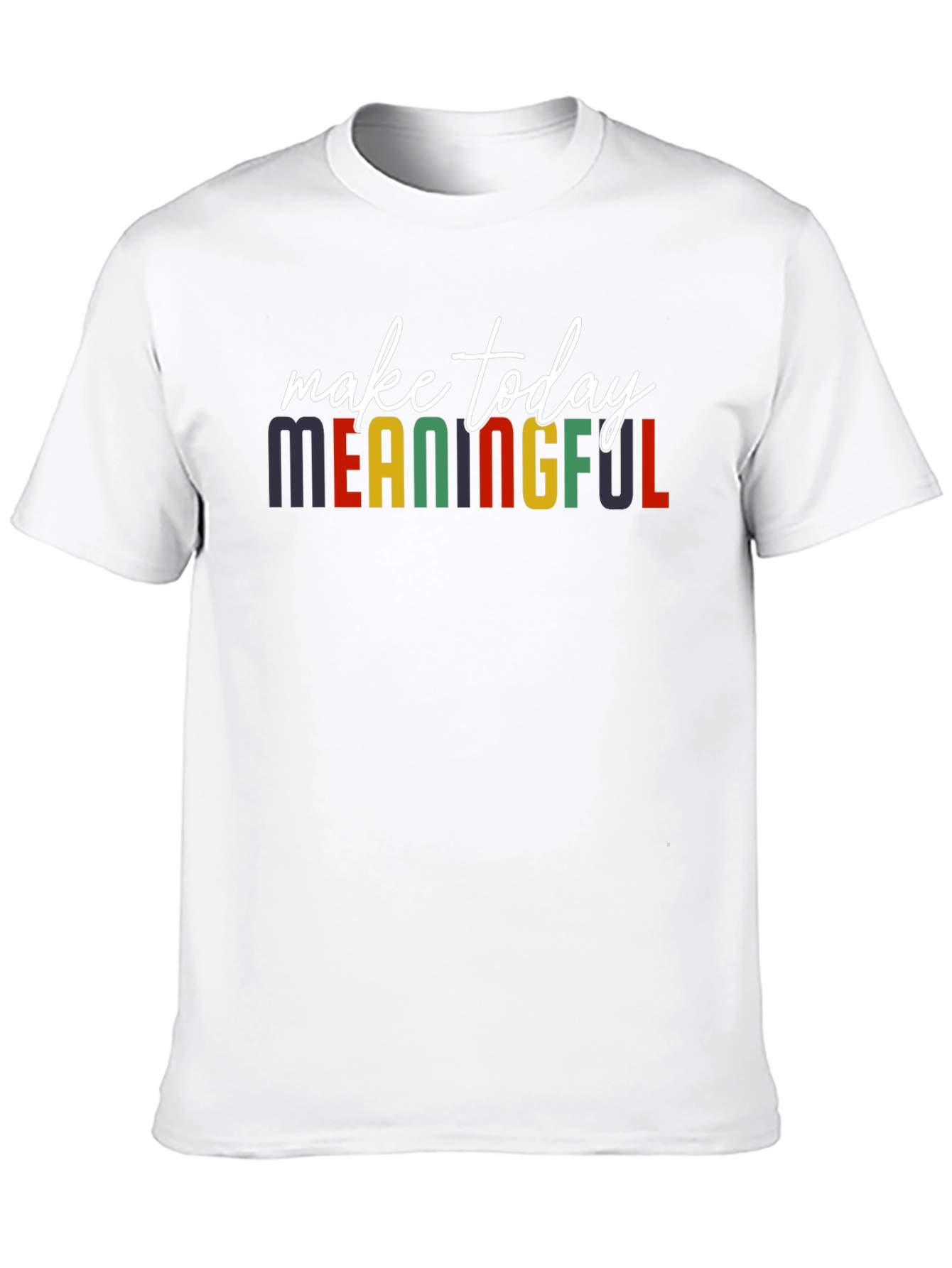 Black Meaningful T-Shirt - Inspirational Graphic Tee view 10