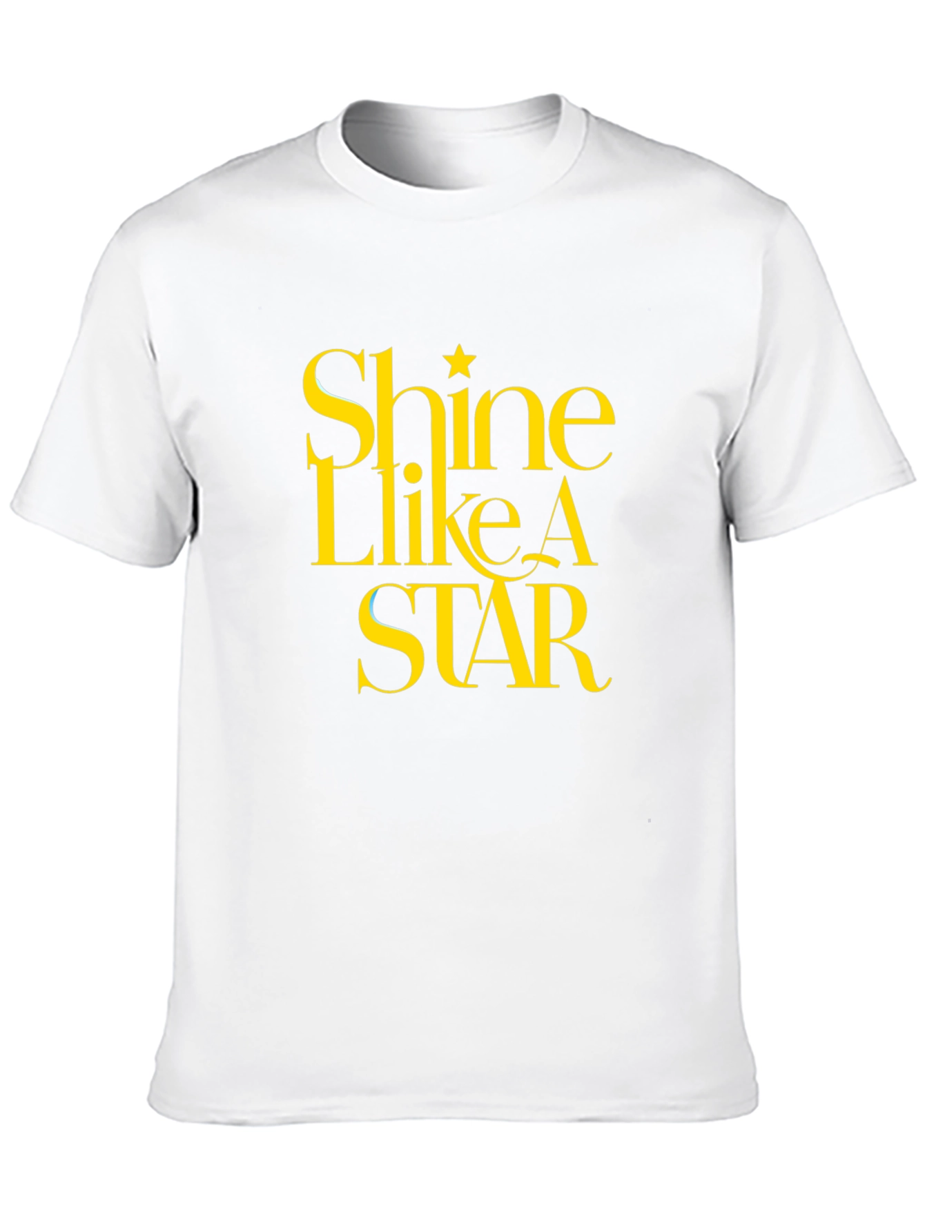 Black Shine Like A Star Black Graphic Tee view 10