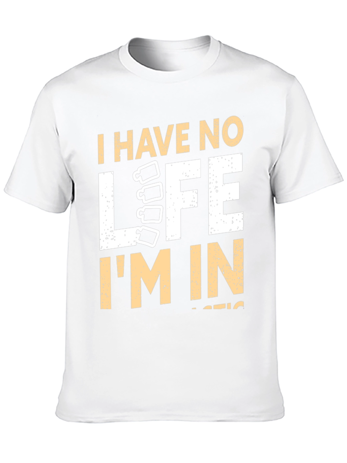 Black Chiropractor Humor T-Shirt - I Have No Life I'm In Chiropractic view 10