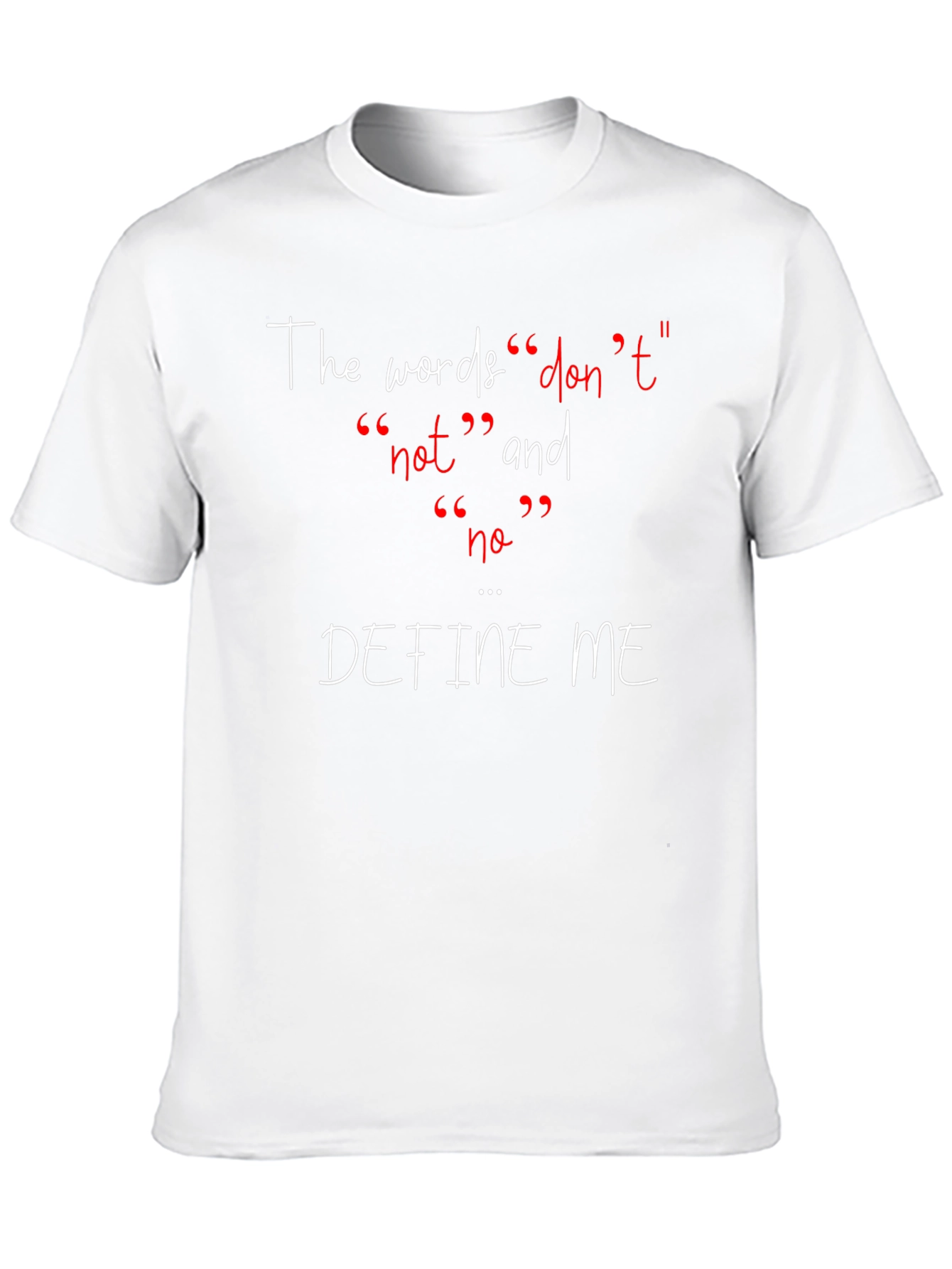 Black Define Me Graphic Tee - Black view 10