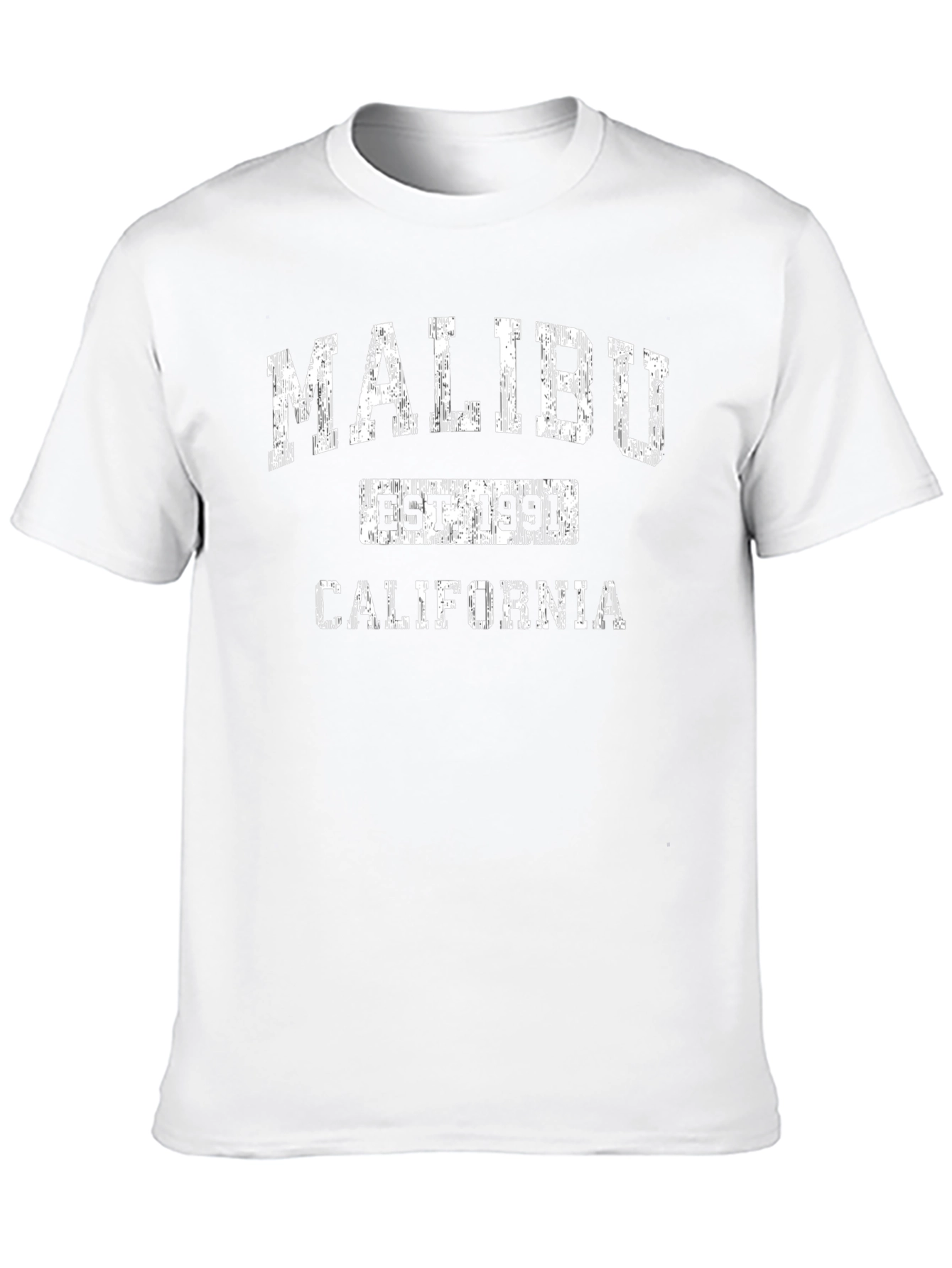 Black Malibu California Est 1991 Black T-Shirt view 10