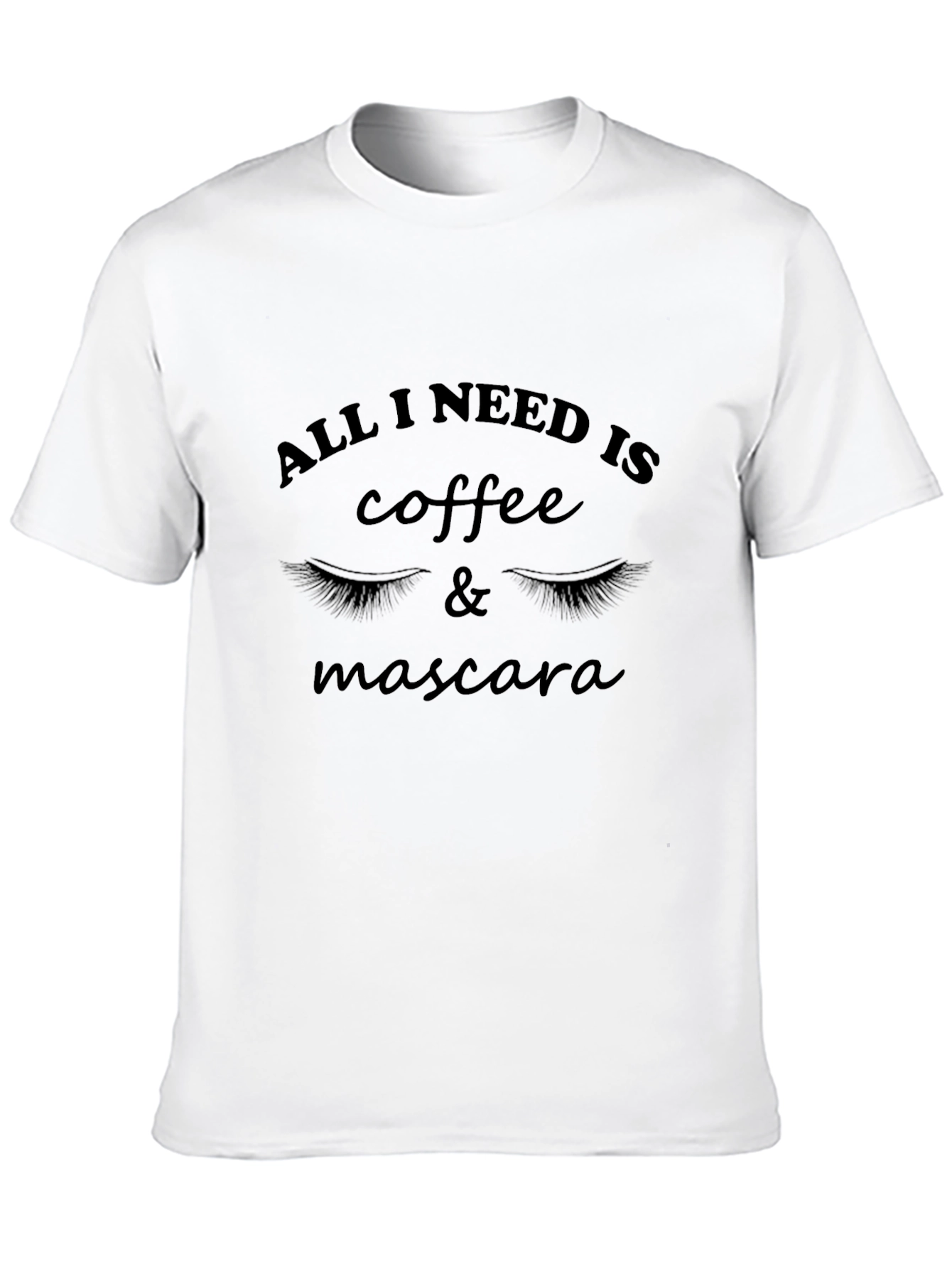 Black Coffee & Mascara Graphic Tee - Unisex view 10