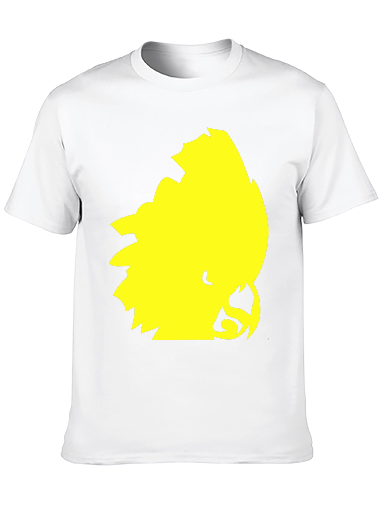 Black Graphic Tee - Bold Yellow Parrot Design view 10