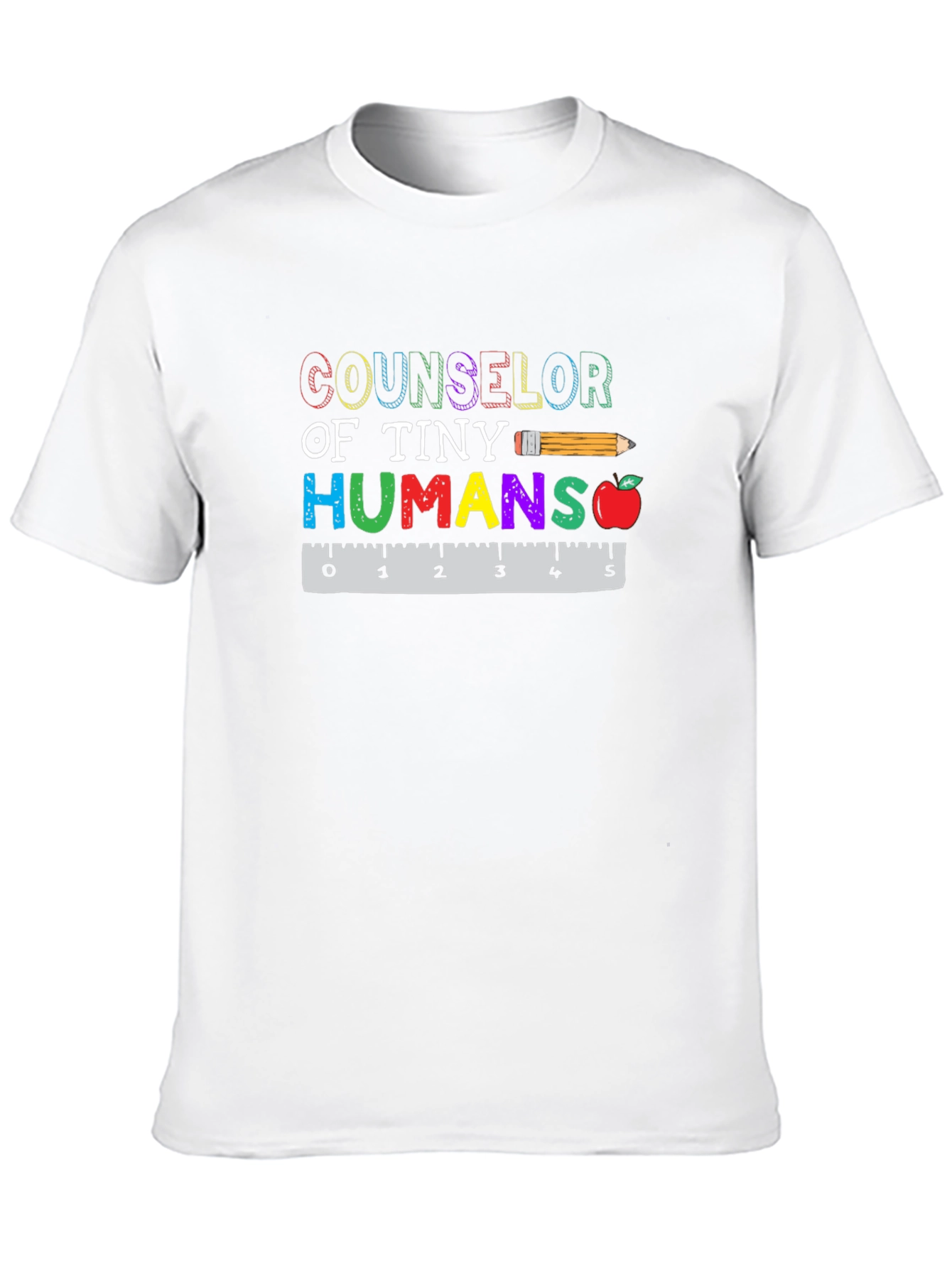 Black Counselor of Tiny Humans Graphic T-Shirt view 10