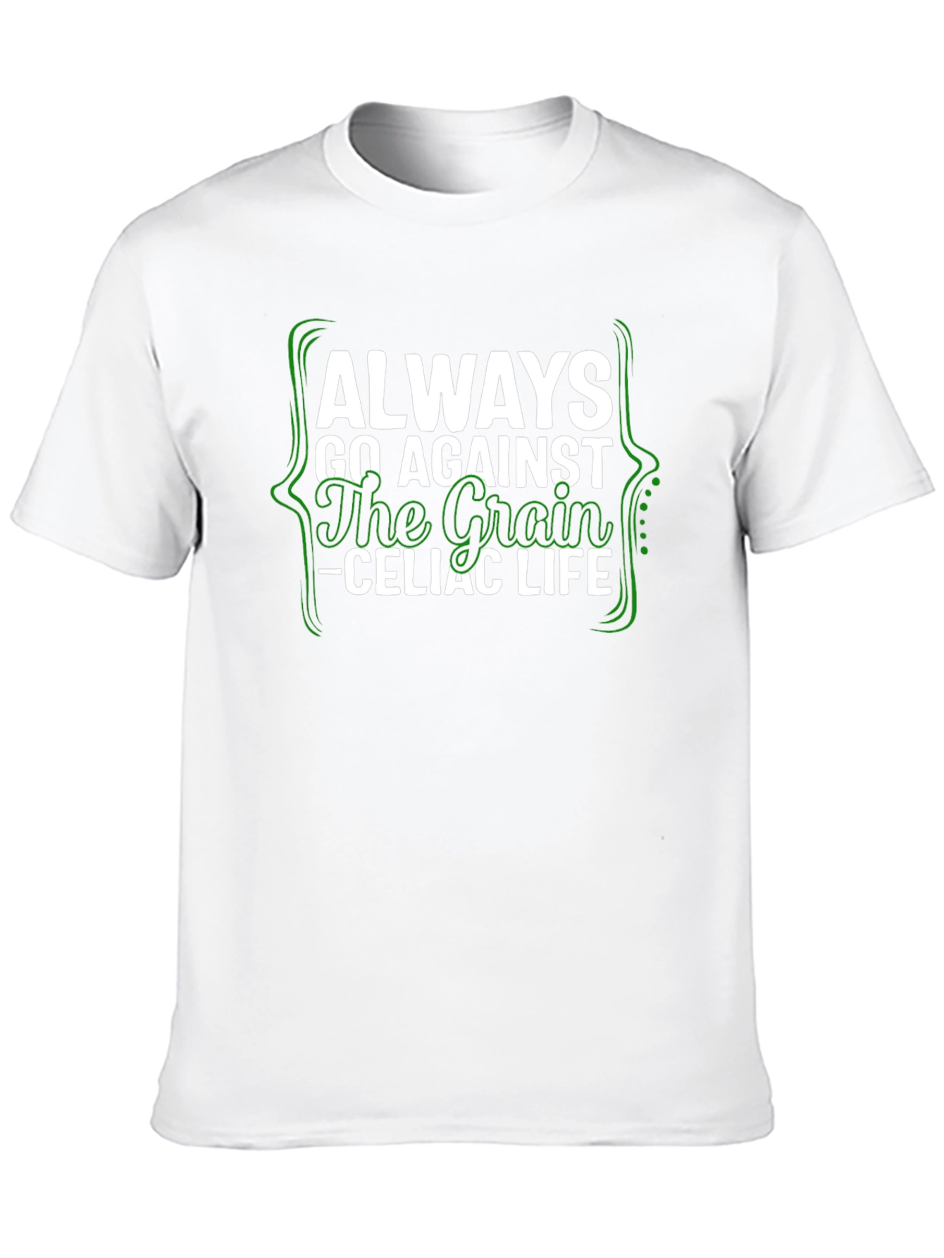 Always Go Against the Grain Celiac Life Tee - 10