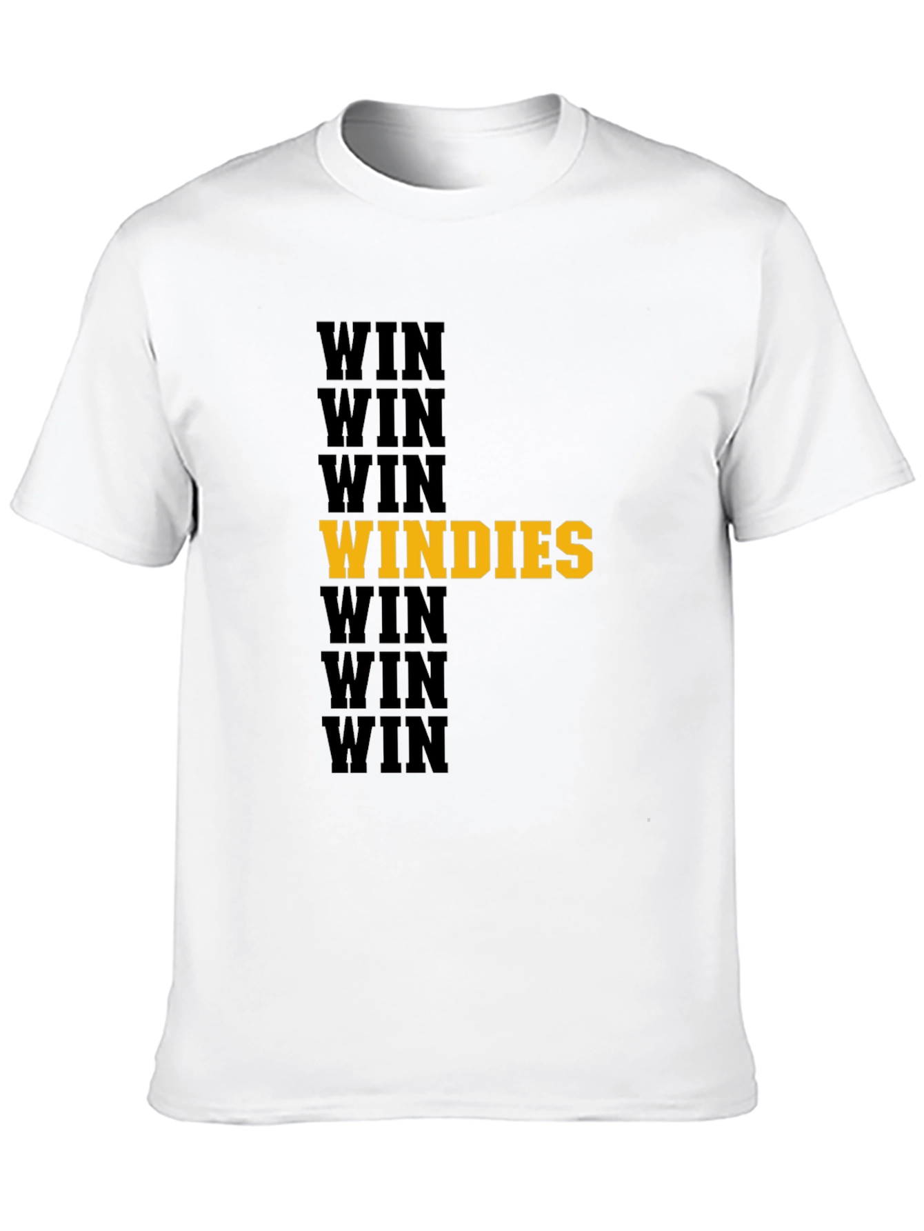 Black Win Windies T-Shirt Black view 10