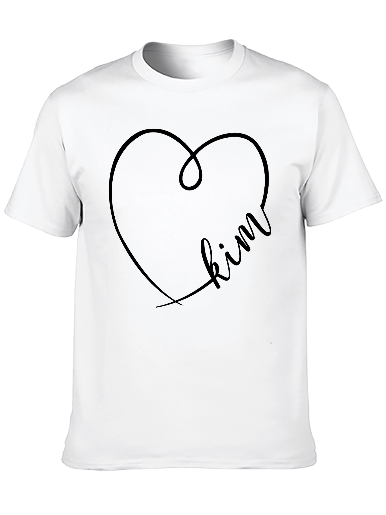 Black Heart Kim T-Shirt - Black view 10