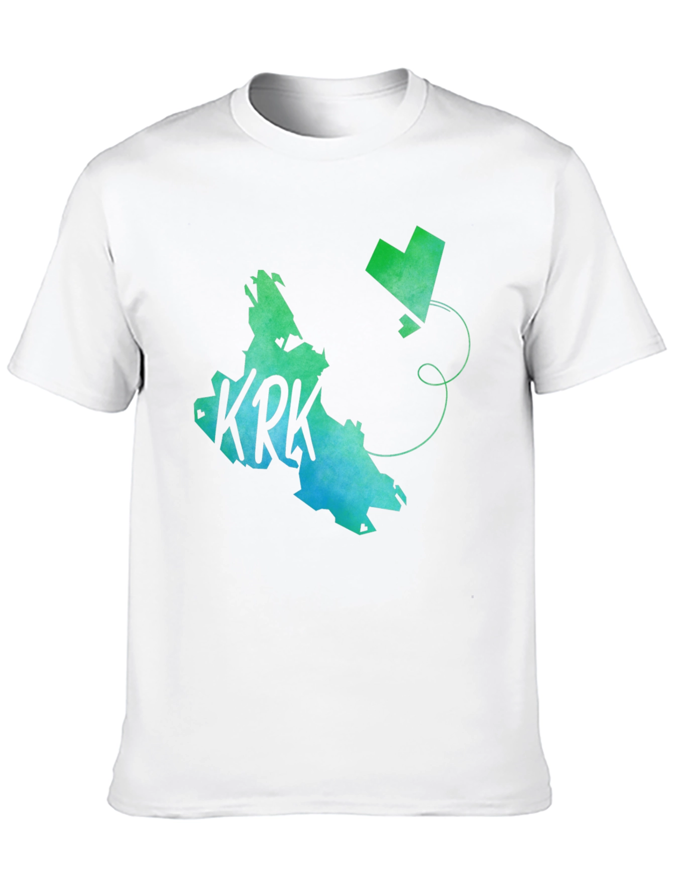 Black KRK Island Graphic Tee - Black Cotton T-Shirt view 10