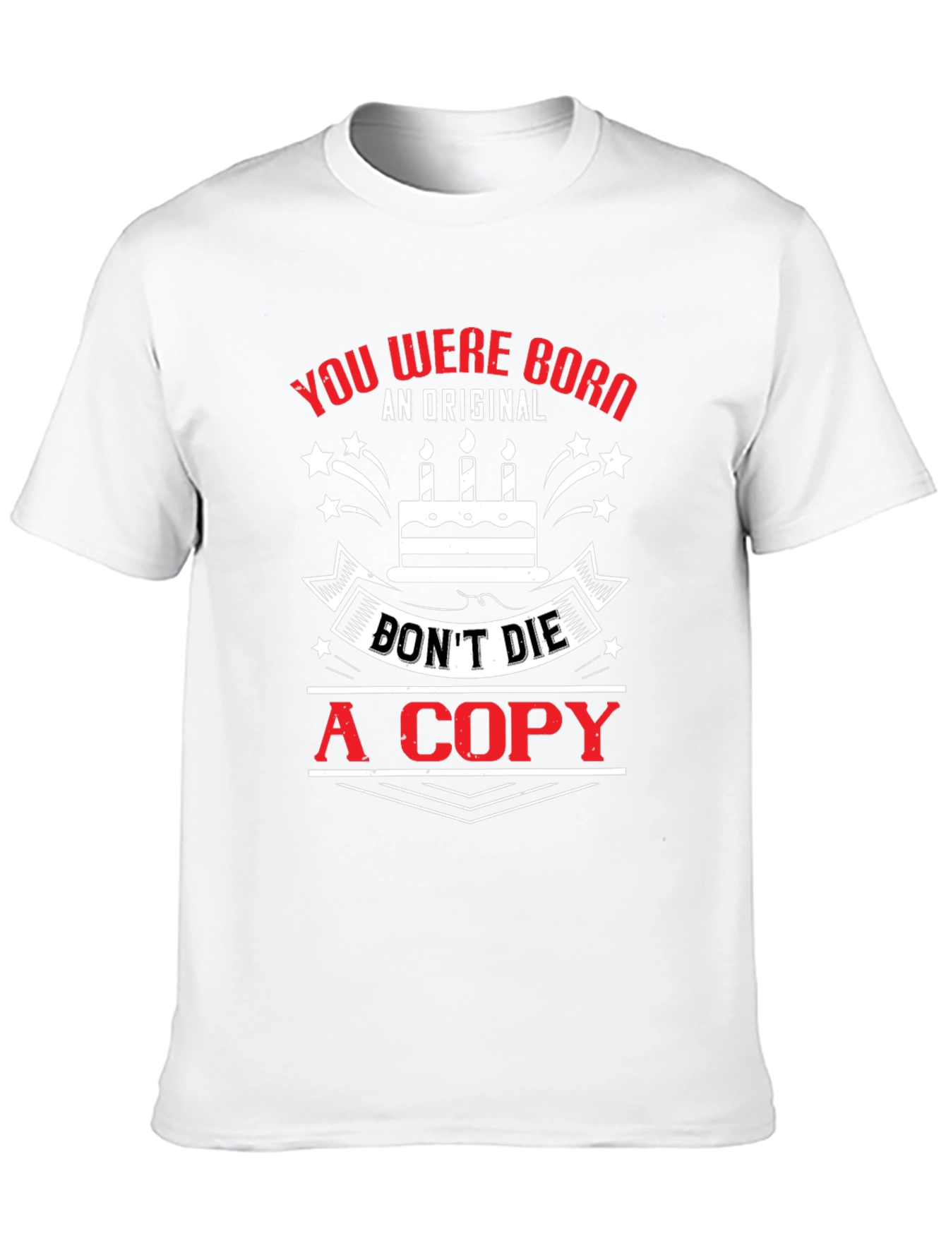 Black Be Original Black Graphic T-Shirt view 10