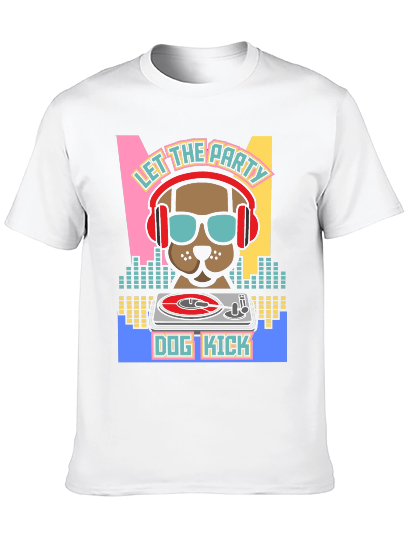Black Dog Kick DJ T-Shirt view 10