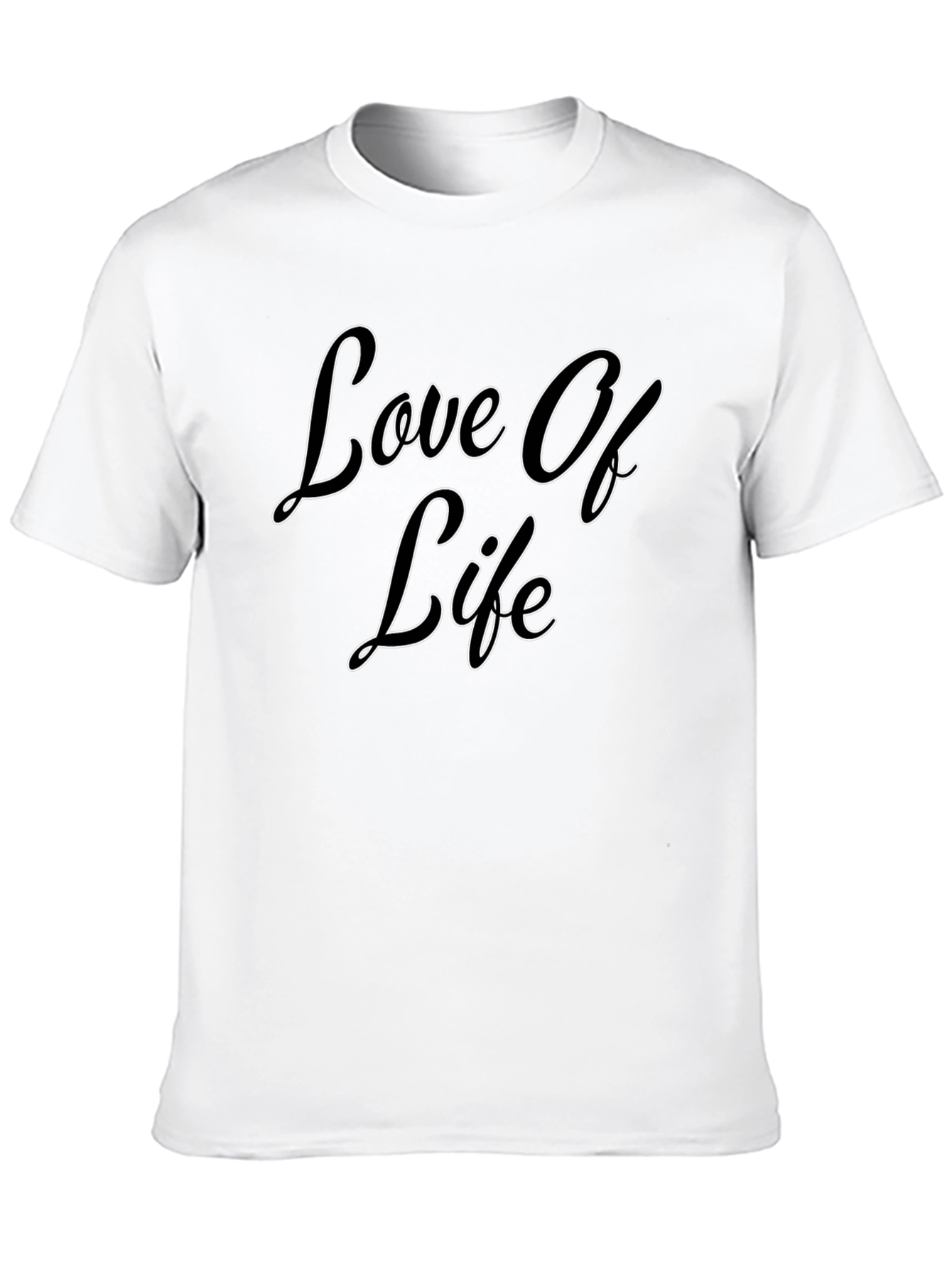 Black Love Of Life Black Graphic Tee view 10