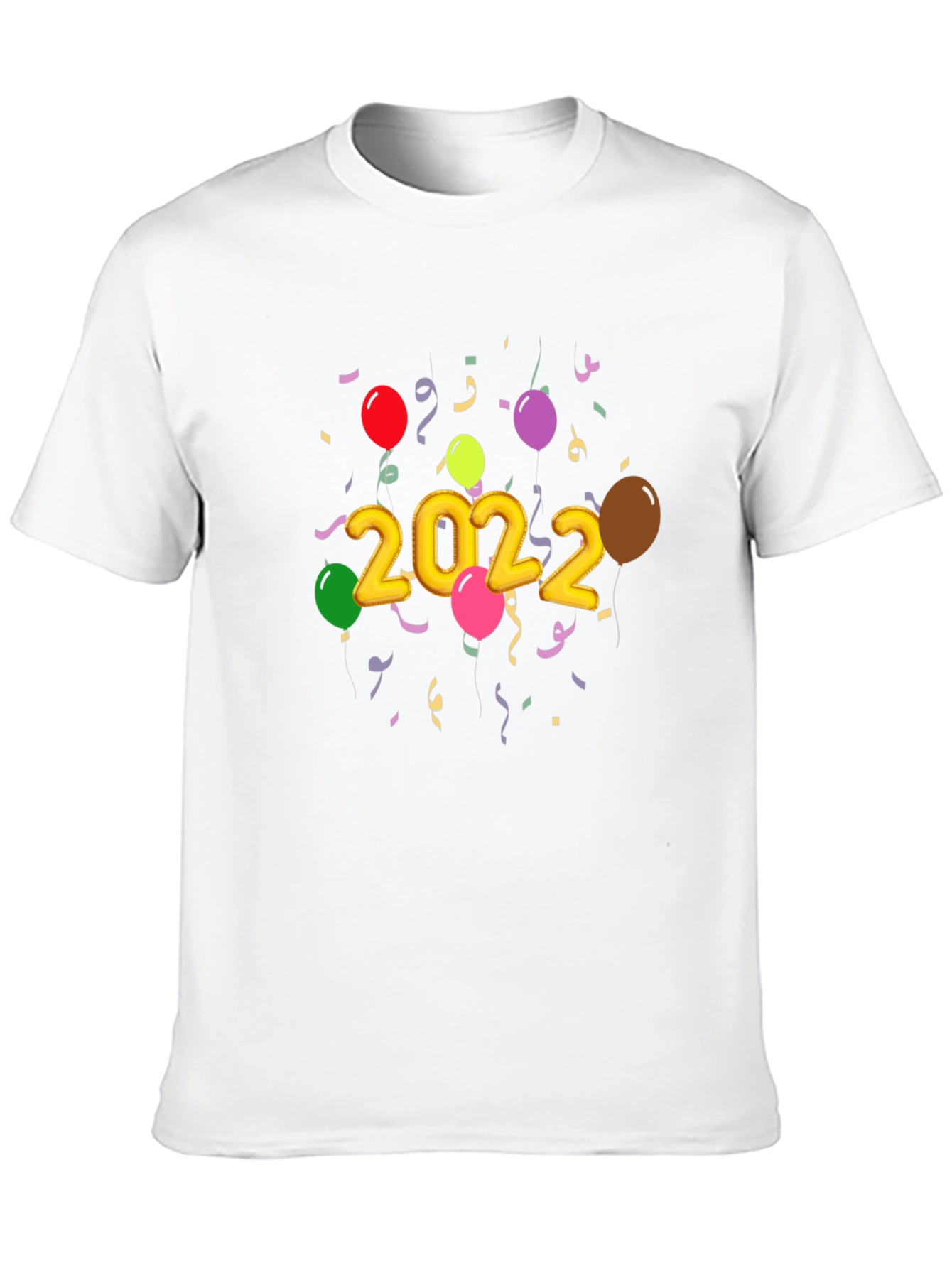Black Festive 2022 Balloon T-Shirt view 10