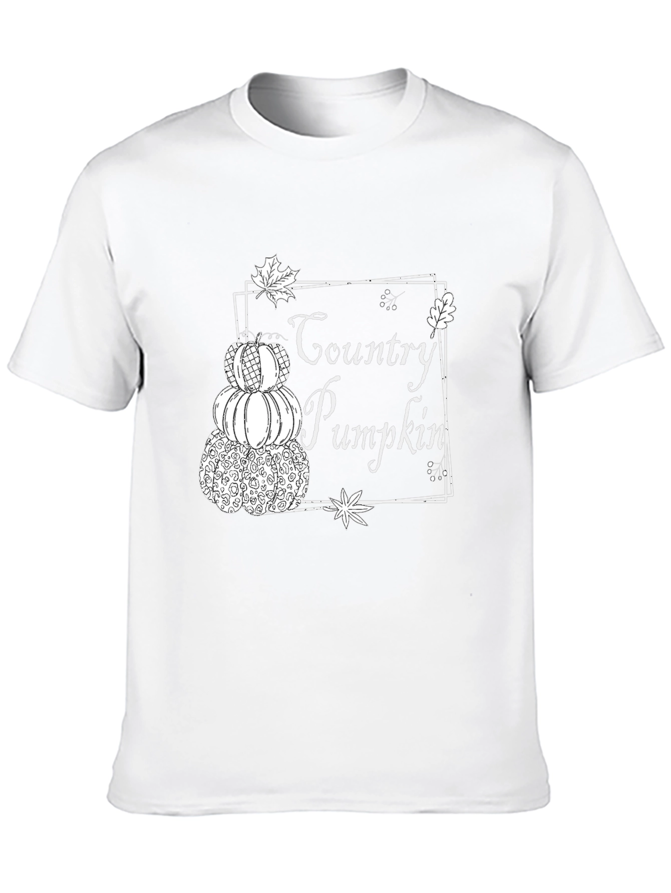 Country Pumpkin Stacked T-Shirt - 10
