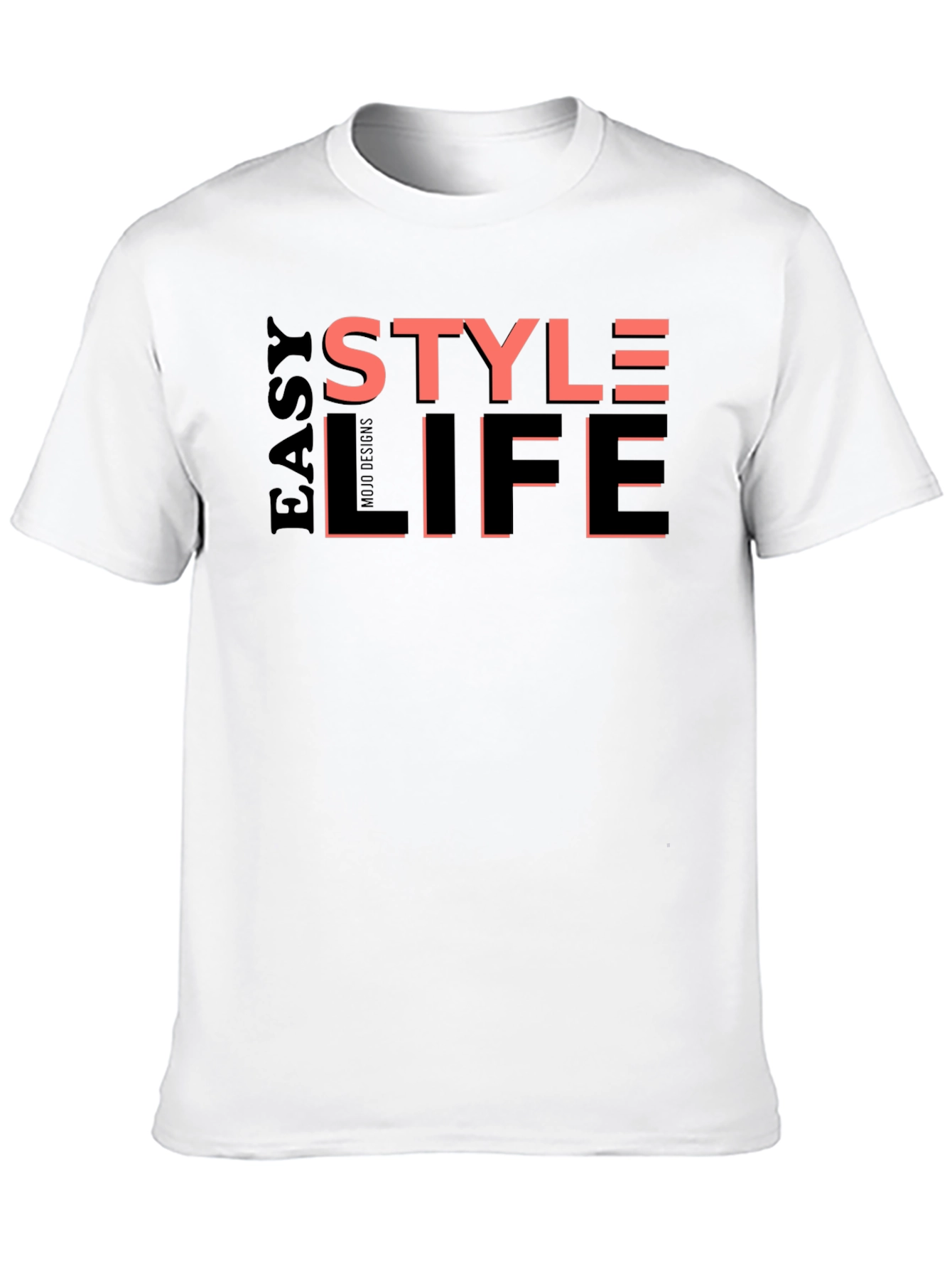 Black Easy Style Life Graphic Print Tee view 10