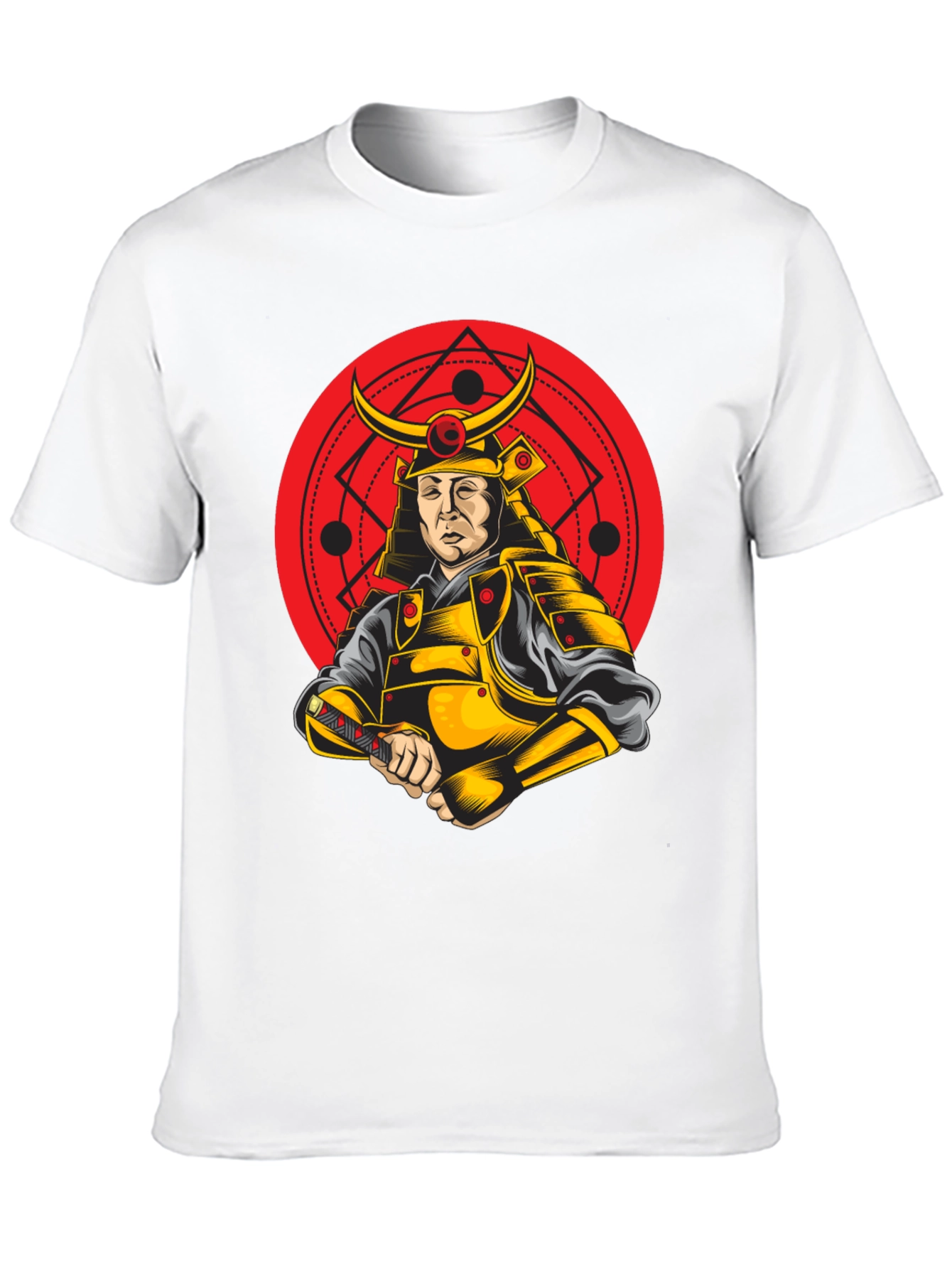 Black Samurai Warrior Graphic T-Shirt - Bold & Unique Design view 10