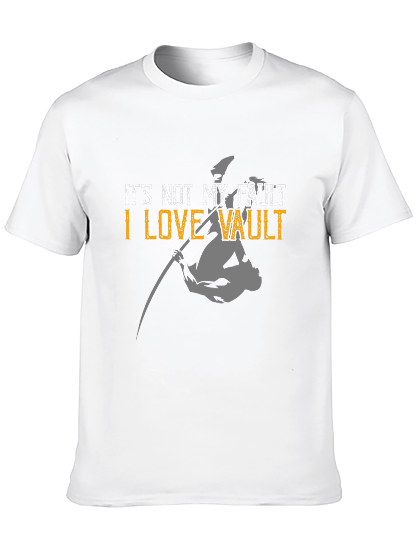 Black I Love Vault Funny Graphic Tee view 10