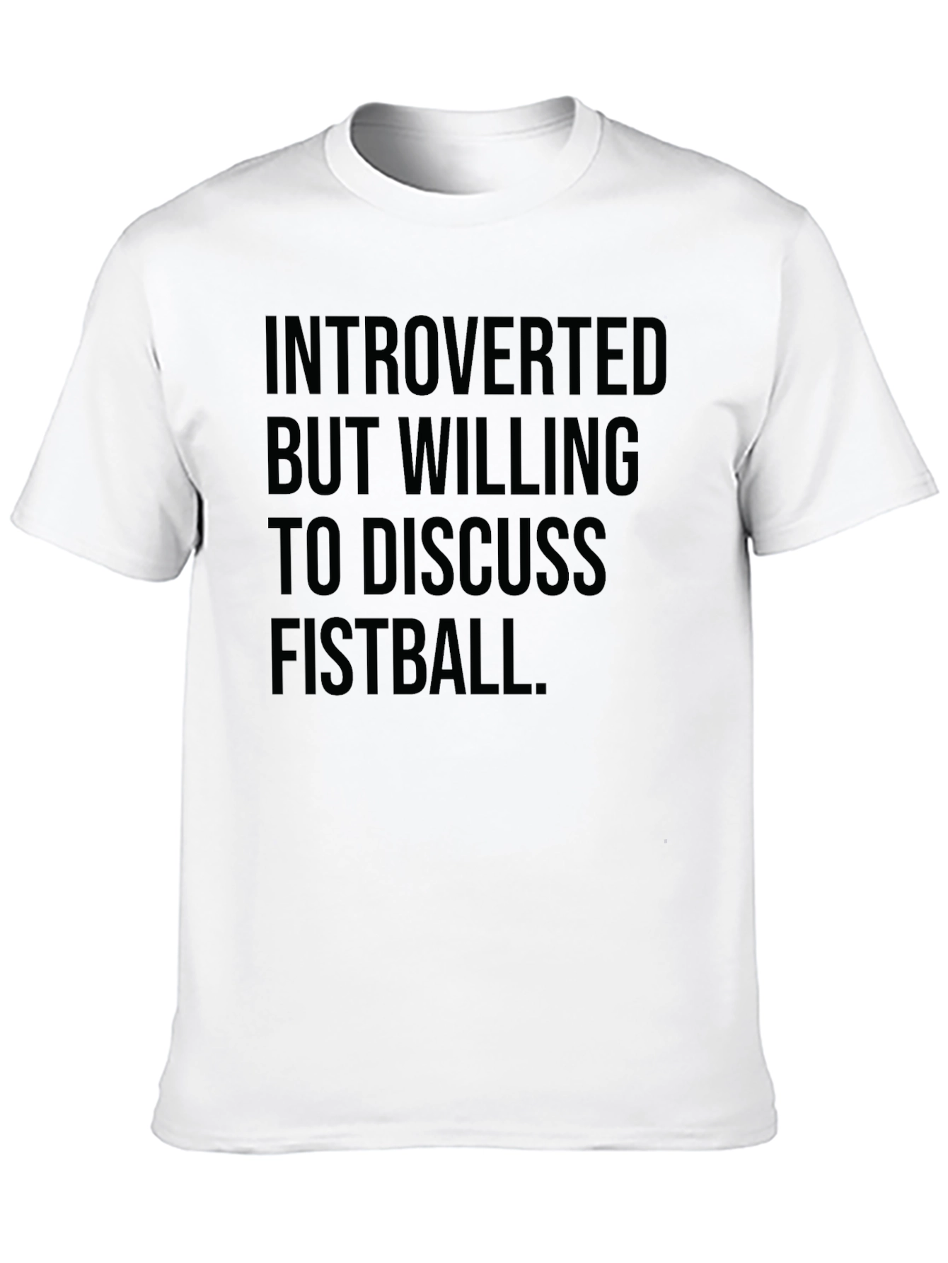 Black Introverted Fistball Tee view 10