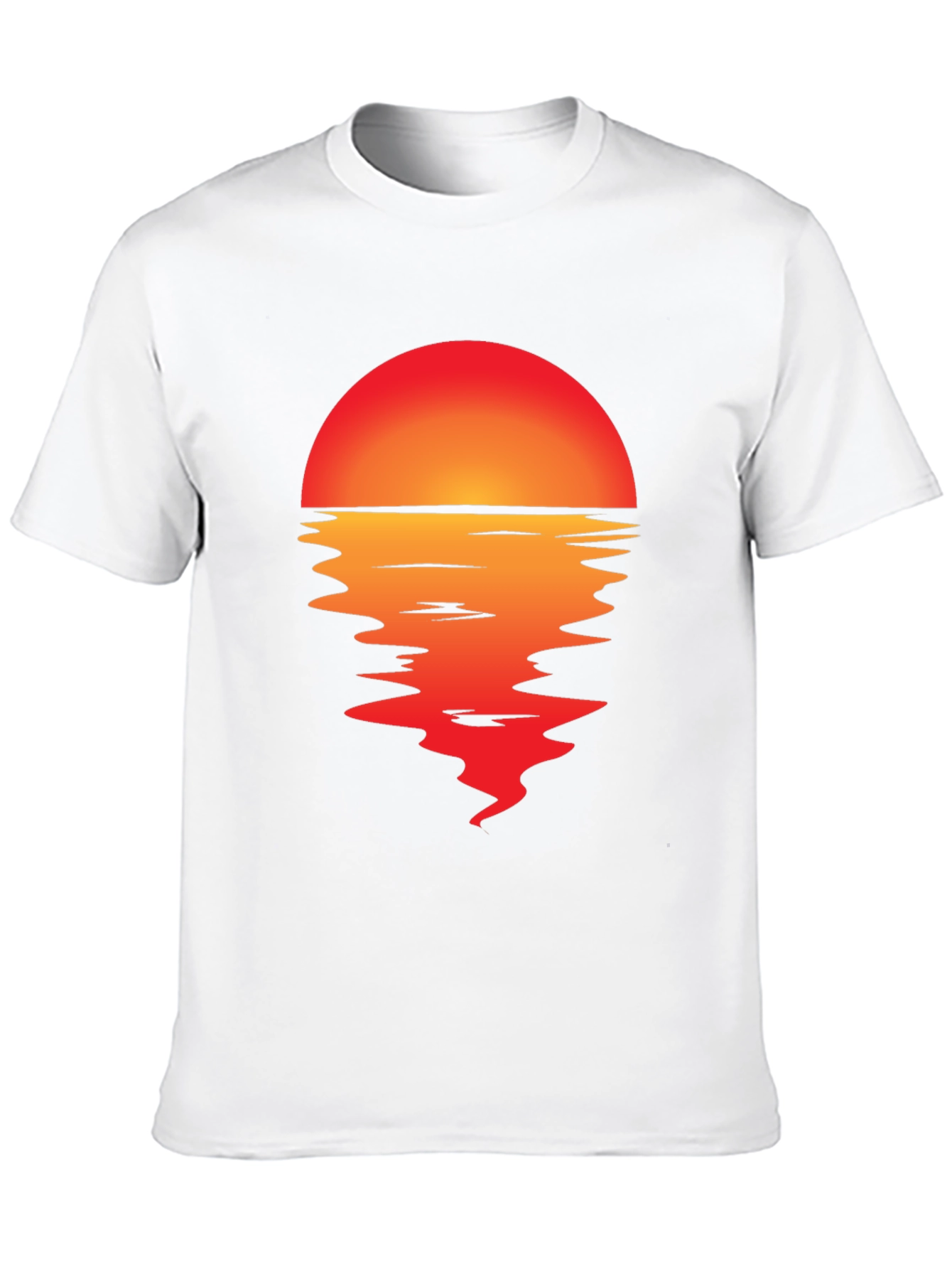 Black Sunset Graphic T-Shirt view 10