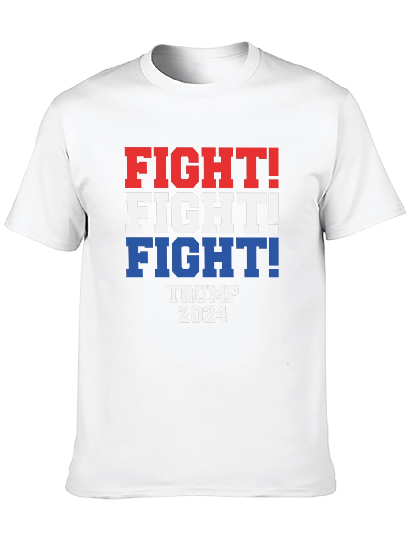 Black Fight! Trump 2024 Patriotic T-Shirt view 10