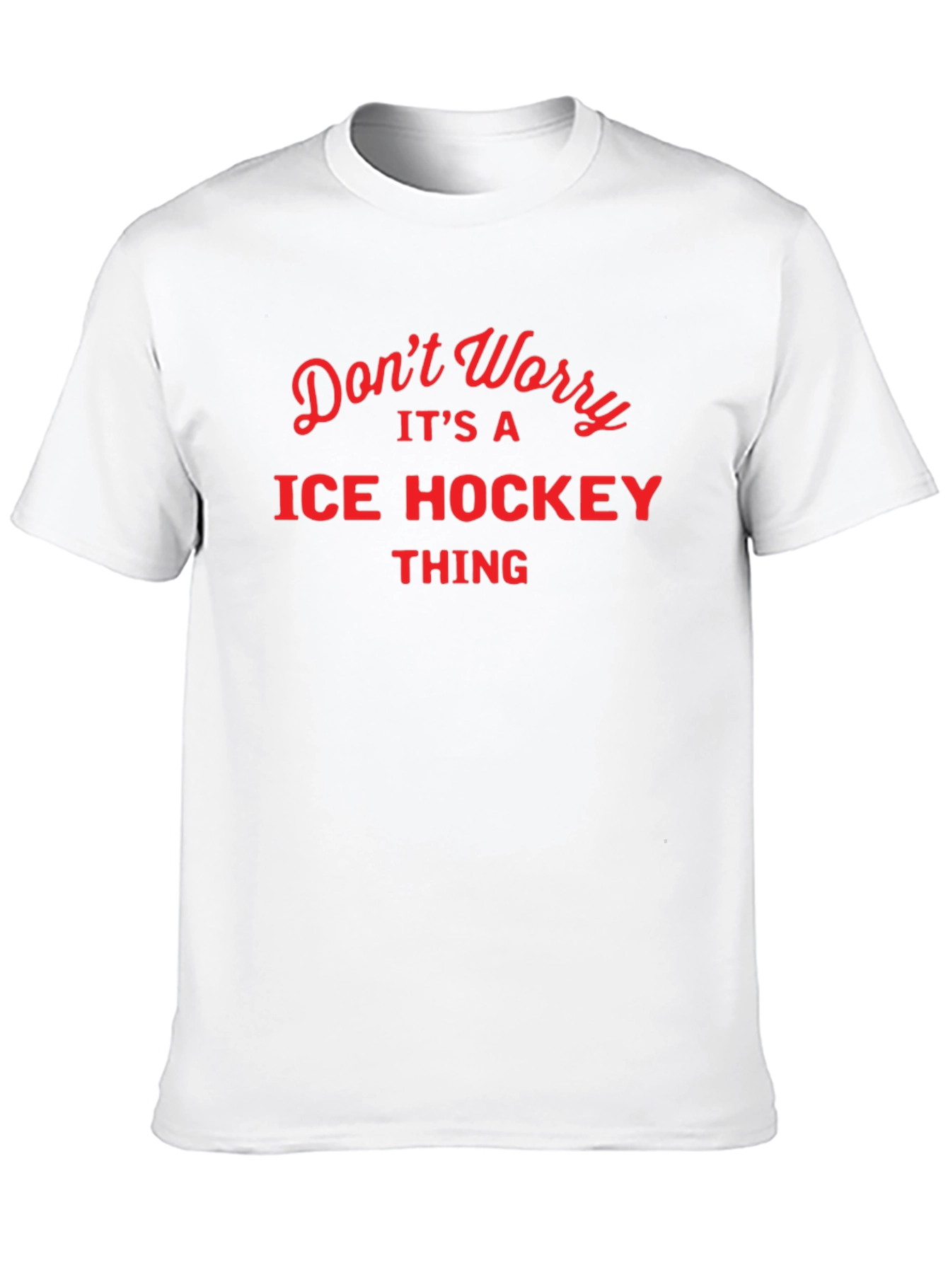 Black Ice Hockey Thing T-Shirt view 10