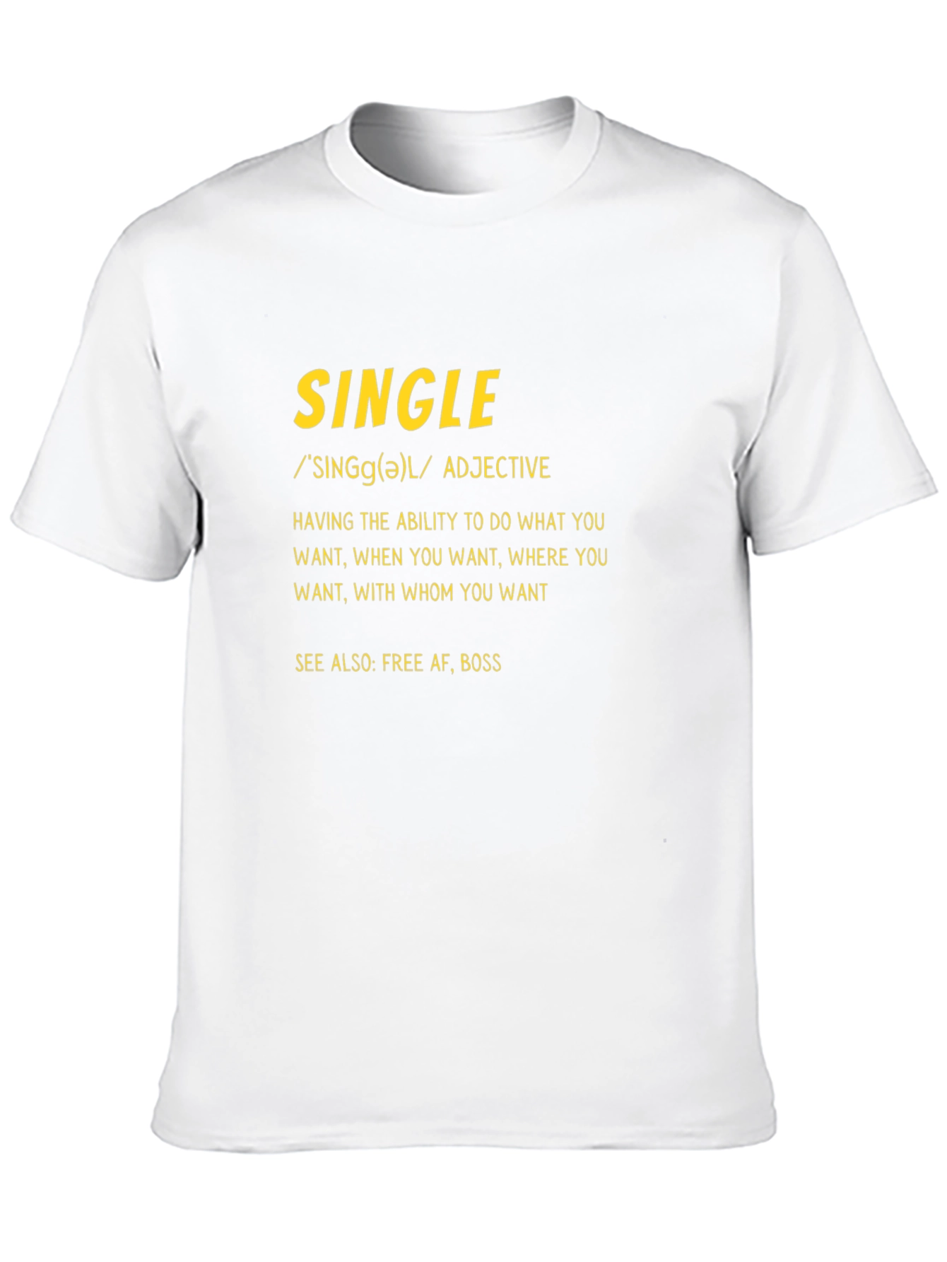 Black Single Definition Graphic T-Shirt view 10